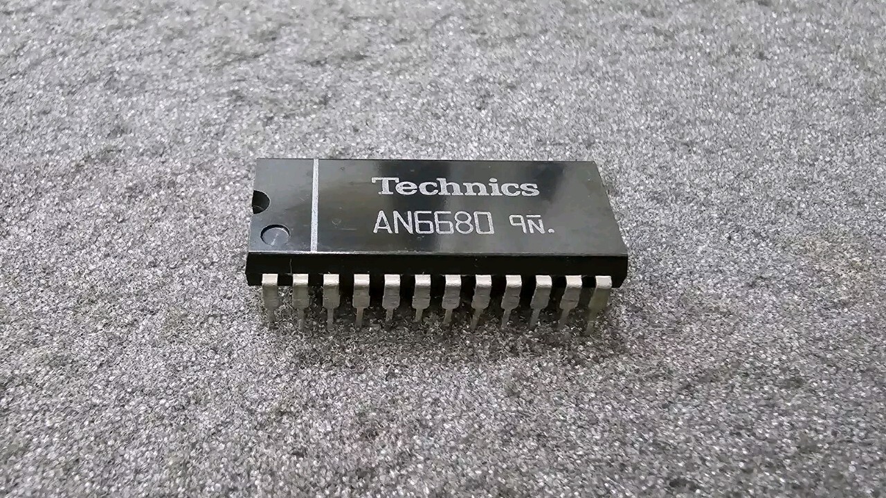 Technics AN6680, Control IC for sl1200, sl1210 series. Old Style