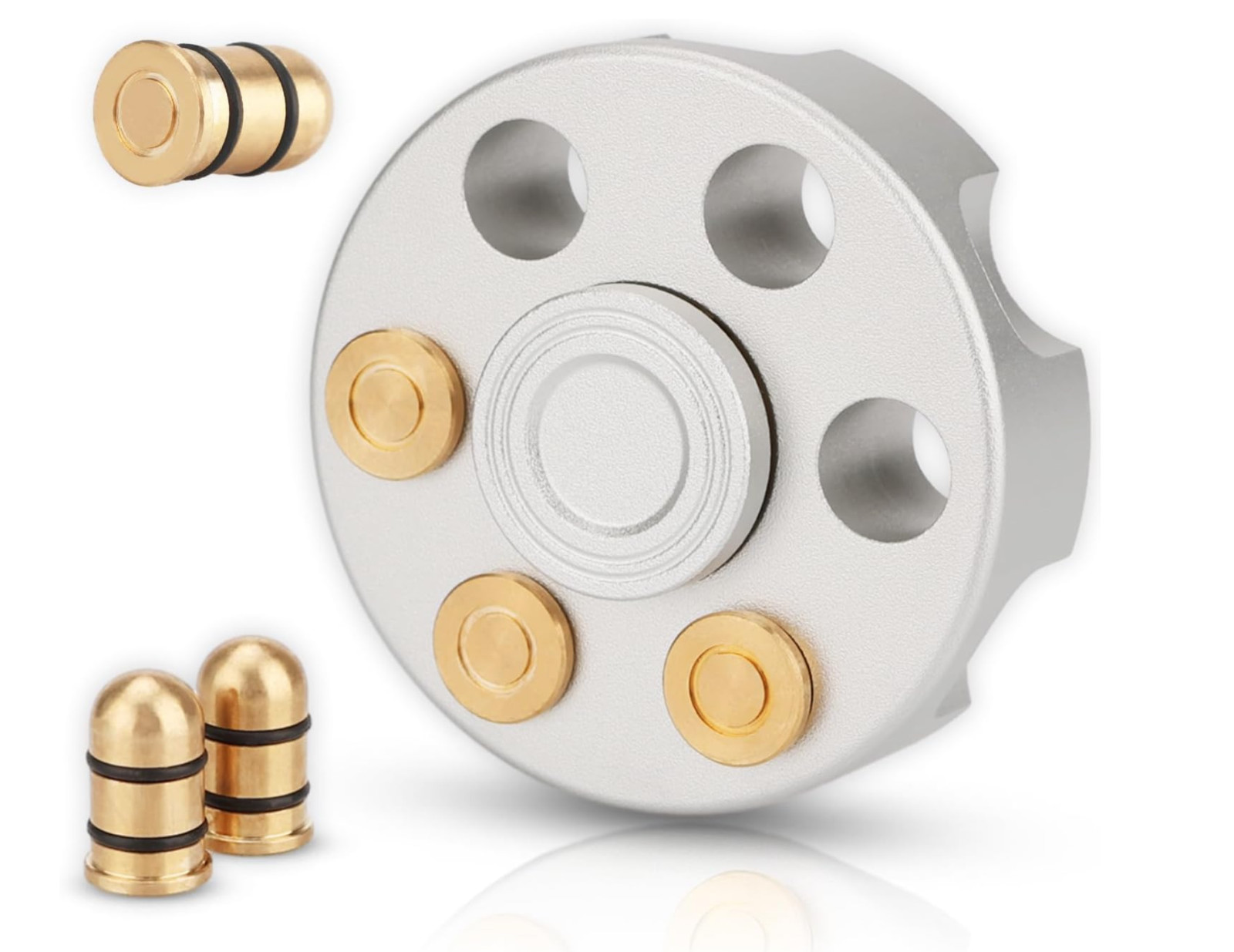 Luminous Light Fidget Sensory Toy Transformable Metal EDC Spinner Stress Relief