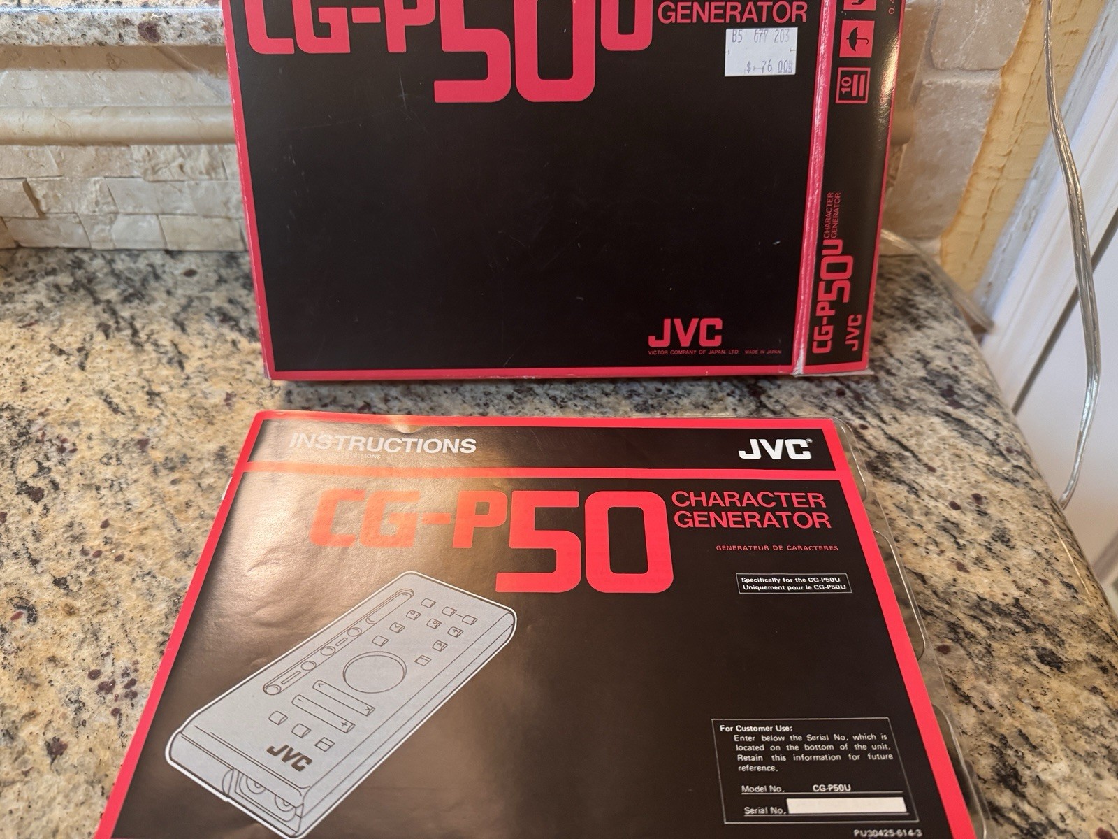 CG-P50 Character Generator NOS