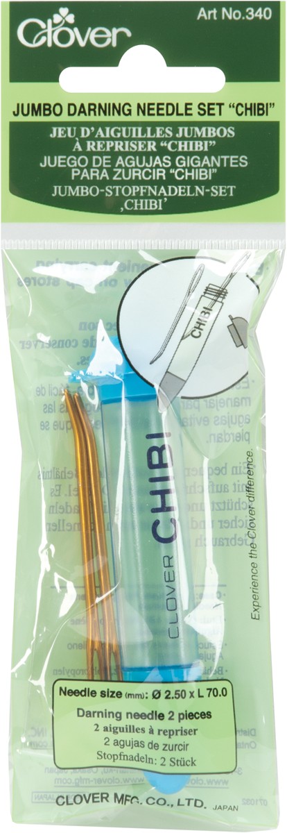Clover Chibi Tapestry Needle Set-Jumbo 2/Pkg - 340