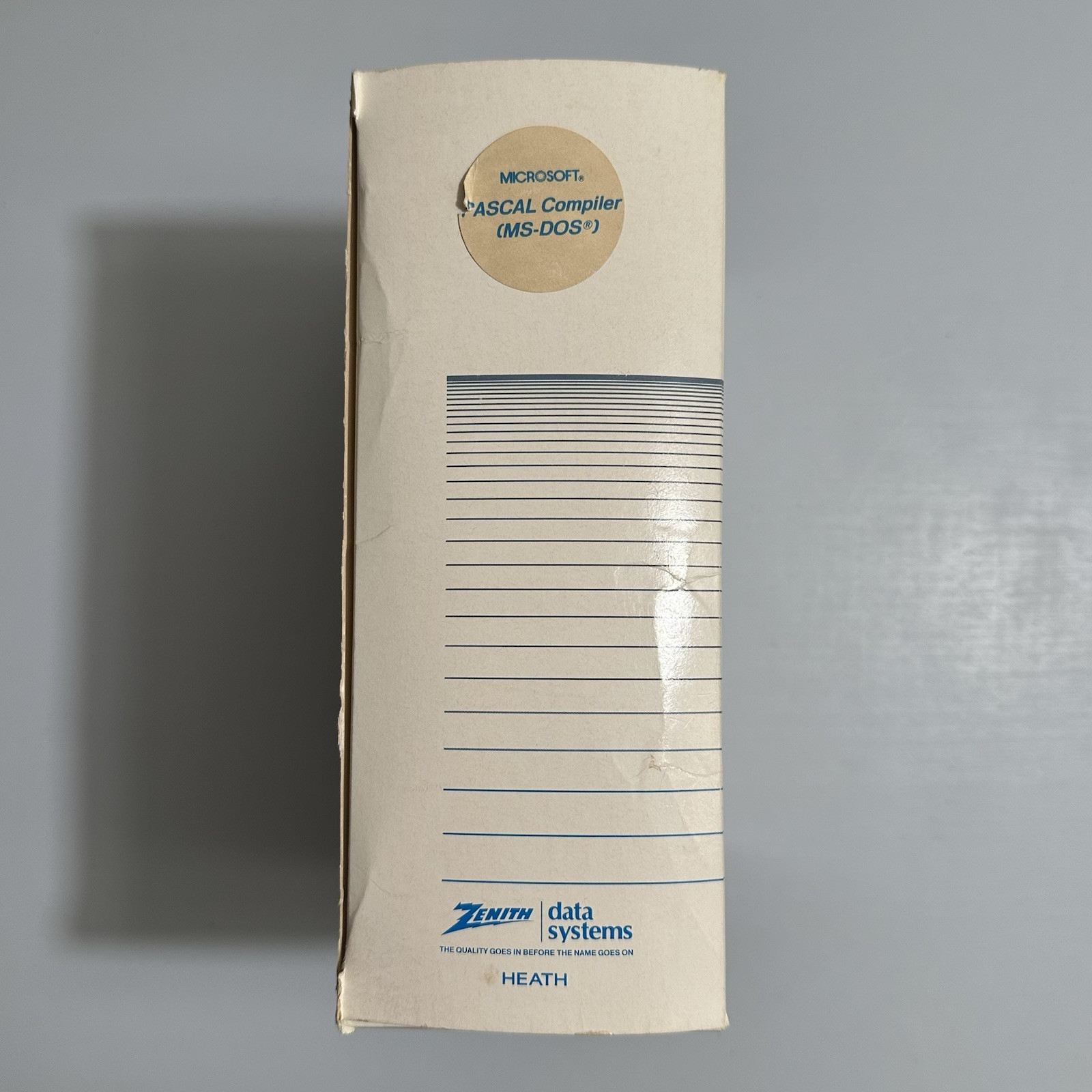 Zenith Data Systems Heath Computer Microsoft PASCAL Compiler MS-DOS Software