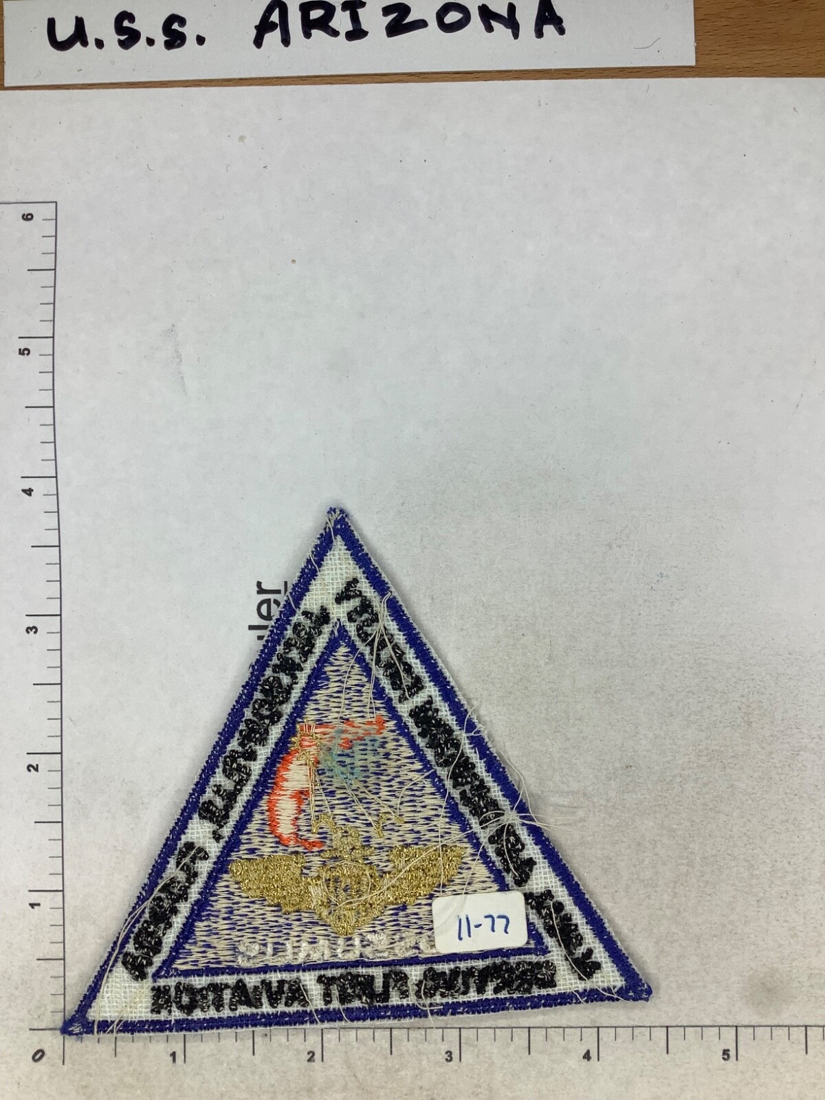 VINTAGE NAVAL REWORK FACILITY JACKSONVILLE FLORIDA PATCH