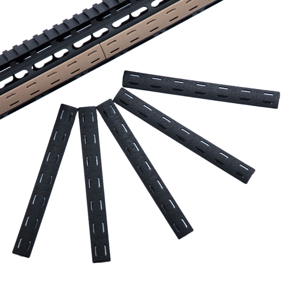 Rail Panel Snap-in Panel Covers Slot Covers fit M-LOK KEYMOD Protection System
