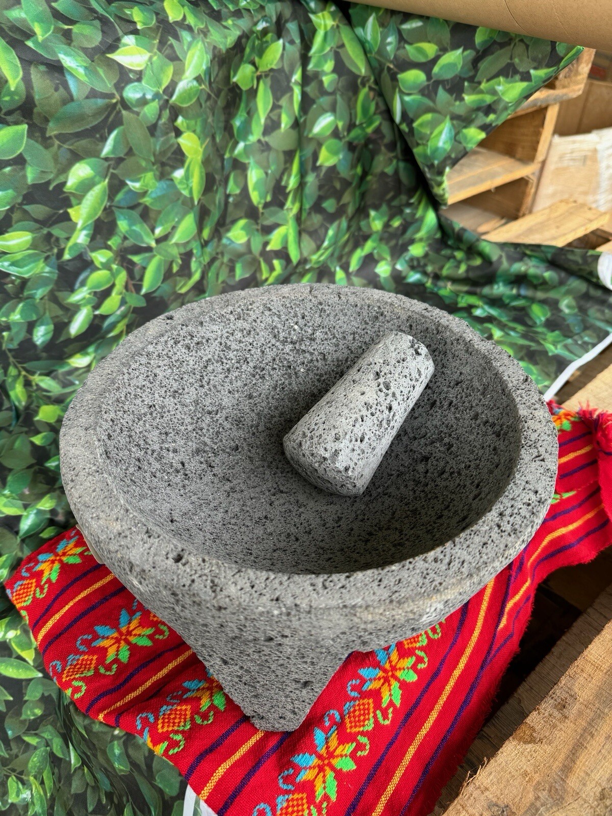 Molcajete Stone 10in