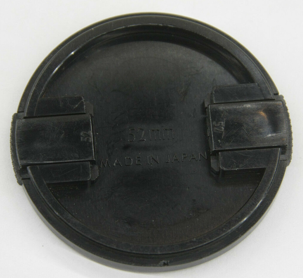 52mm - Front Snap On Lens Cap -Sigma- Plastic- USED E56X