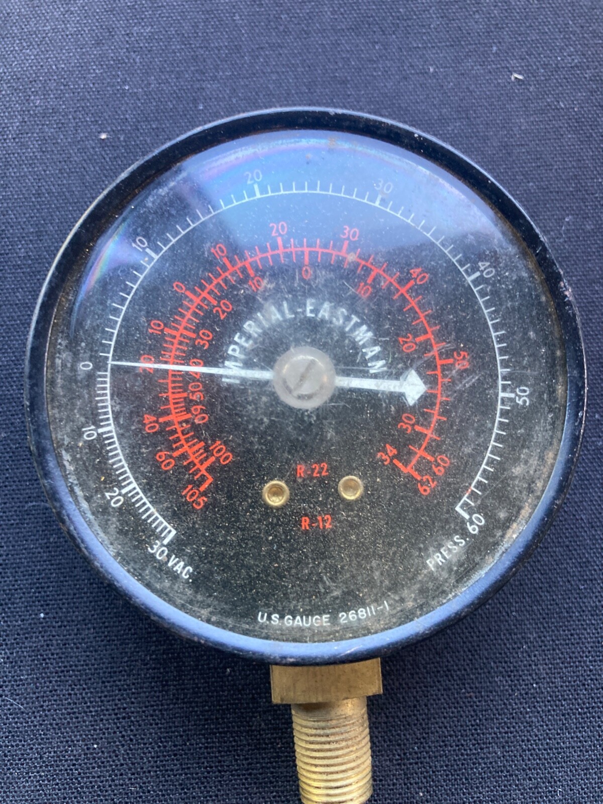 Imperial-Eastman Vacuum Pressure Meter 26811-1