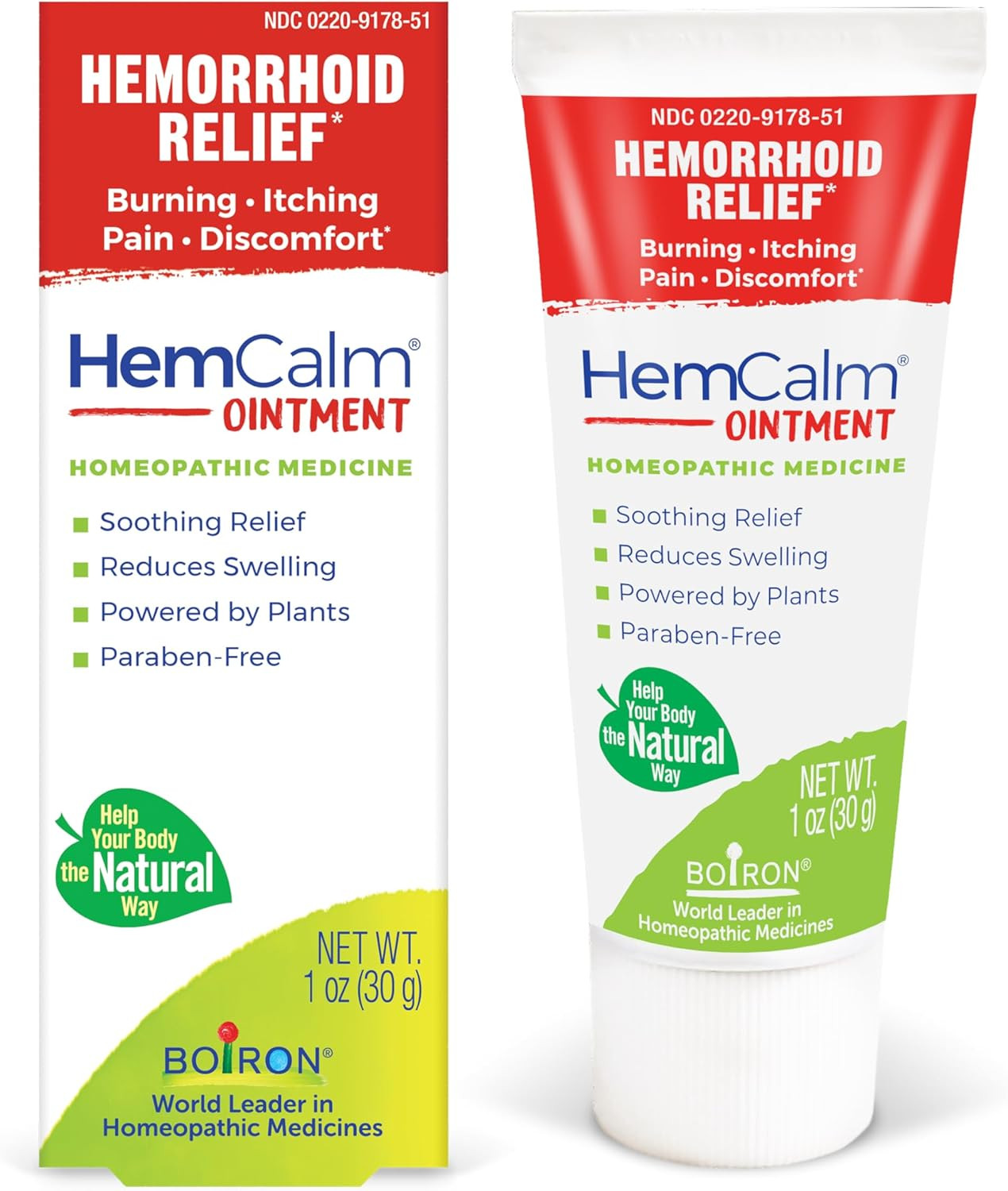 Hemcalm Ointment for Hemorrhoid Relief of Pain, Itching, Swelling or Discomfort