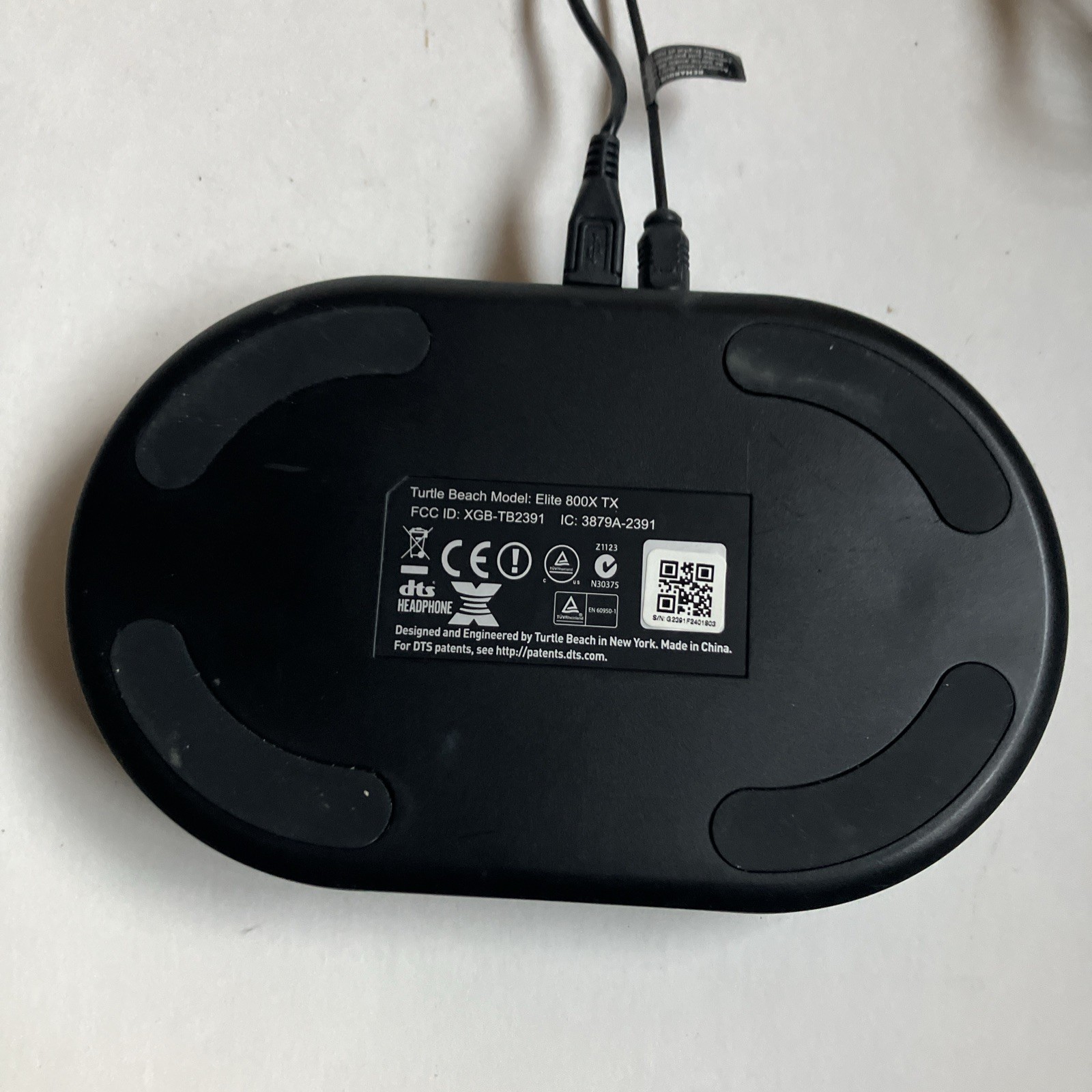 OEM Turtle Beach Transmitter for Elite 800X TX Wireless Headset Charging Base