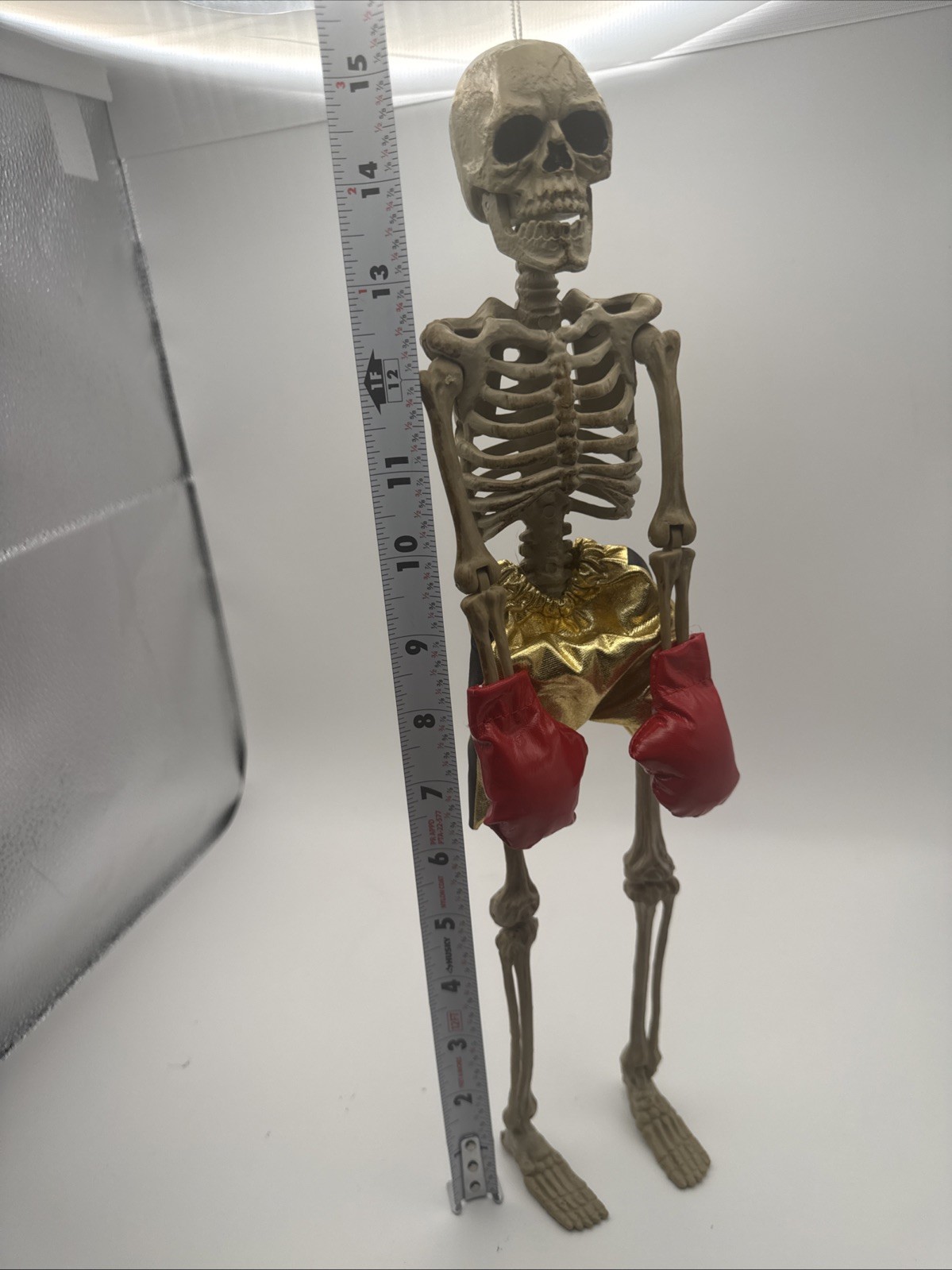 Magic Power 2010 Hanging Skeleton Boxer 15" Fully Articulated
