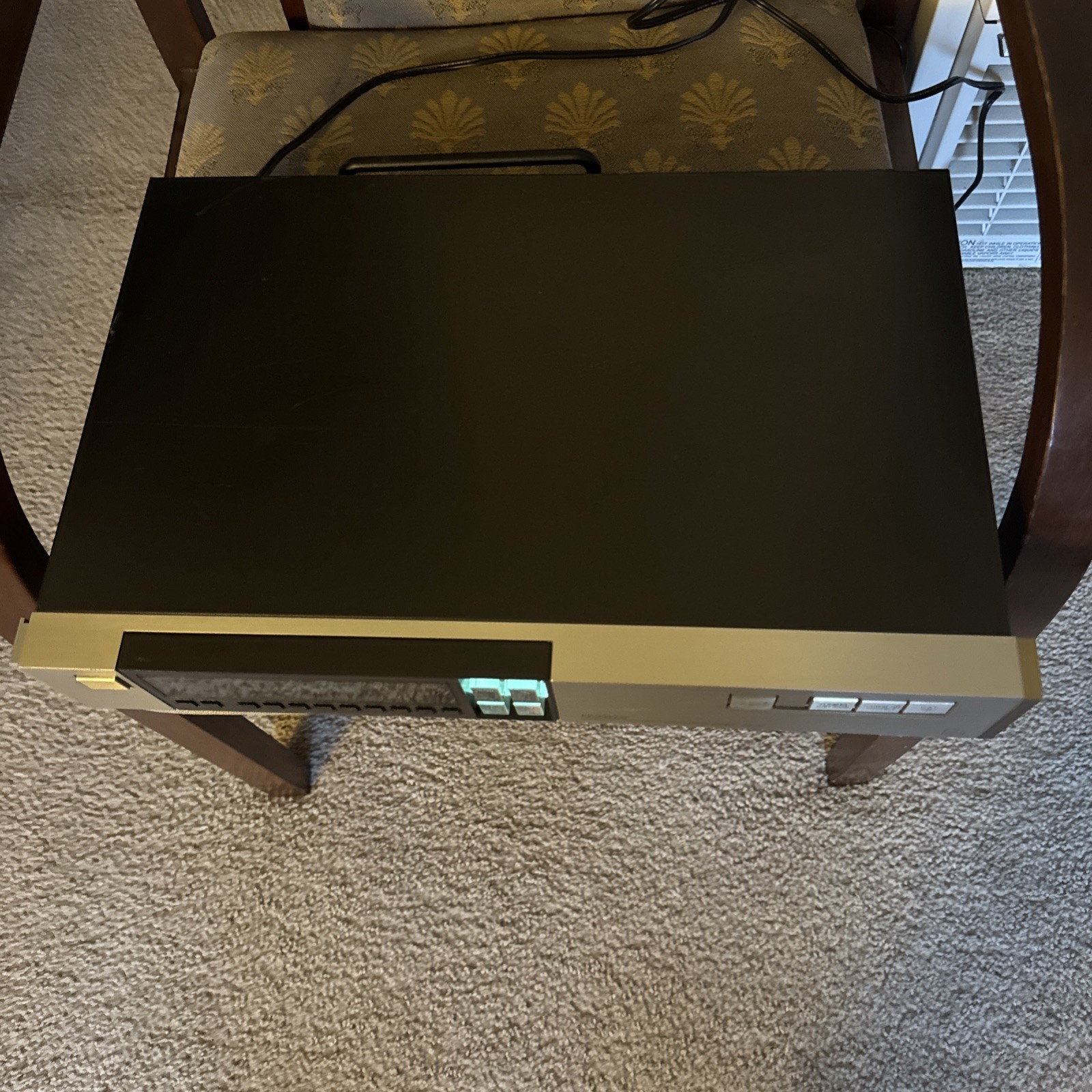 Vintage Luxman TX-101 Computer Analyzed Tuning Digital Tuner