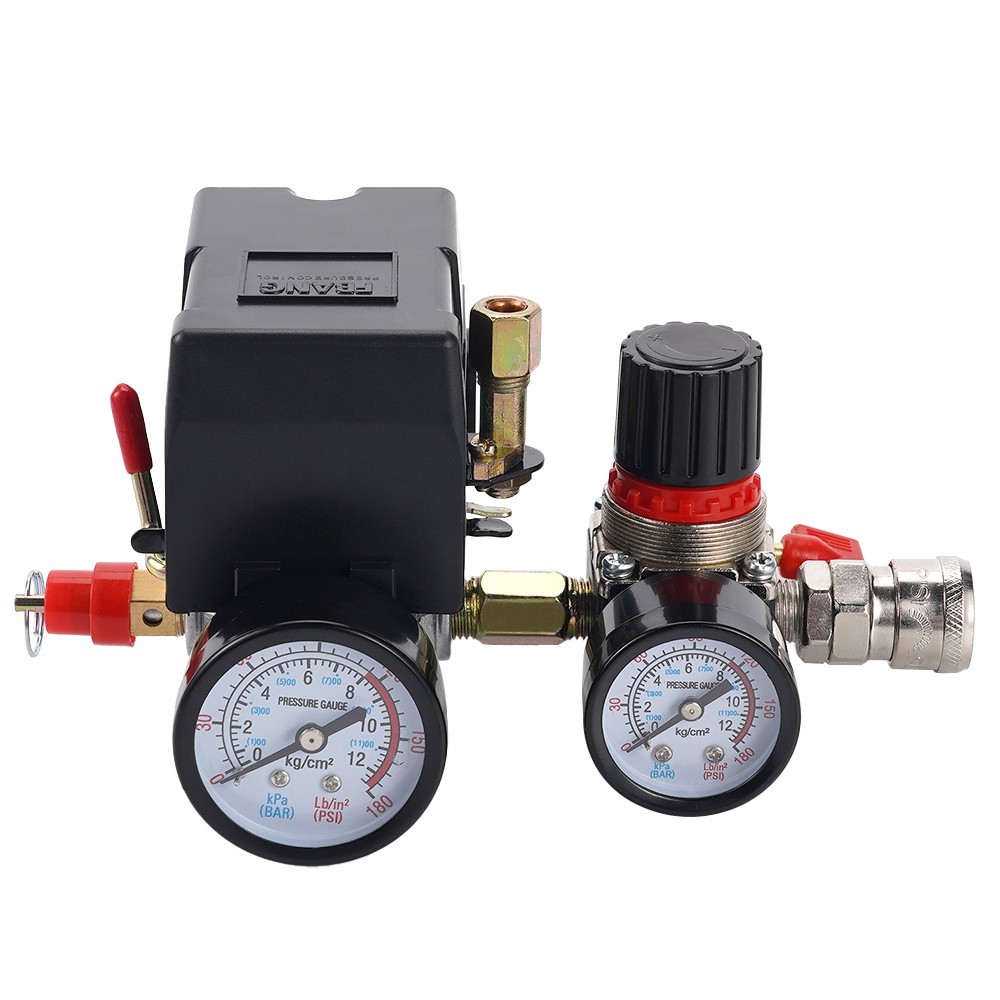 Air Compressor Pressure Switch 90–120PSI Controller for Fast Pressure Reduction