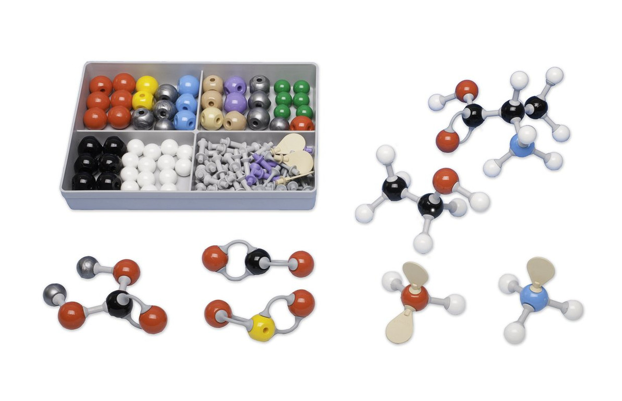 MMS-009 Inorganic/Organic Chemistry Molecular Model, Student Set (52 Atom Parts)