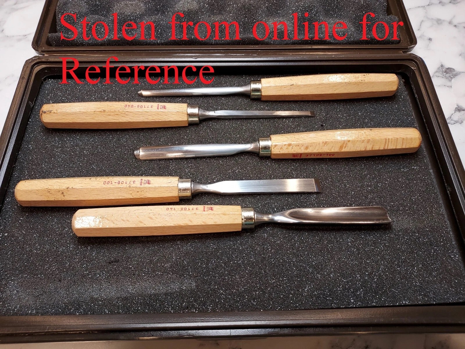 J.A. Henckels GERMANY Gunsmithing Wood Chisels Gouges Flat & Curved Brownells