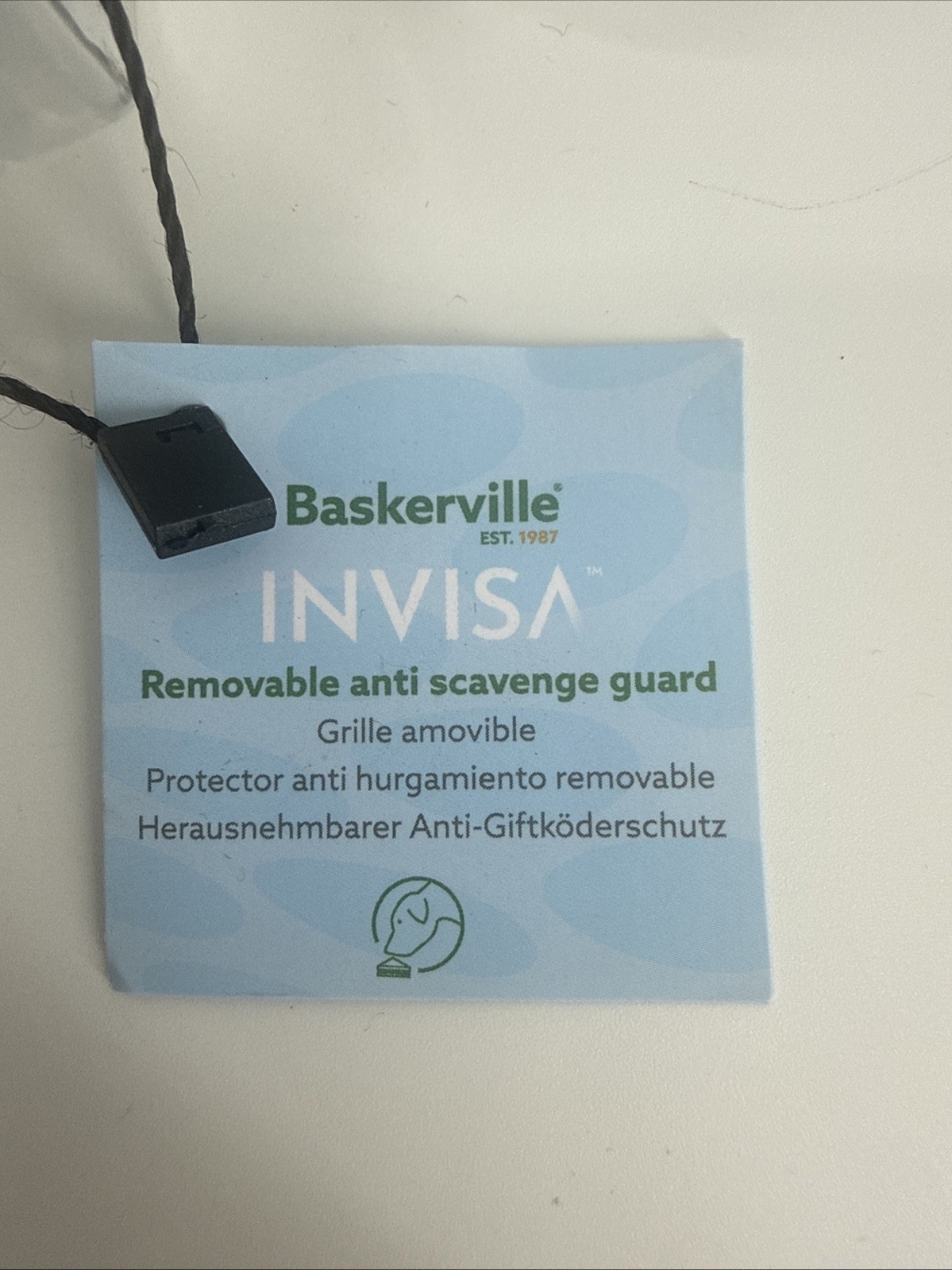 Baskerville INVISA Basket Dog Muzzle NWT SZ 6