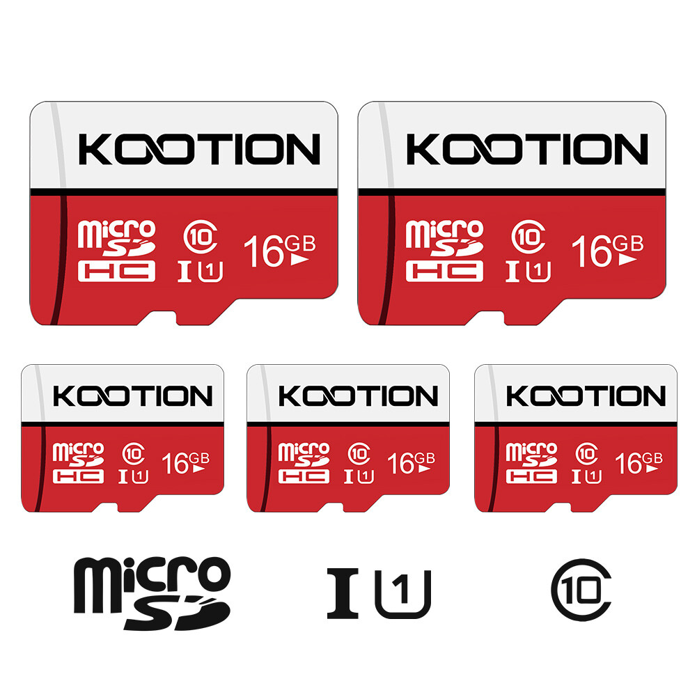 2X 16 GB Micro SD Cards Class 10 MicroSDHC Flash Memory Card