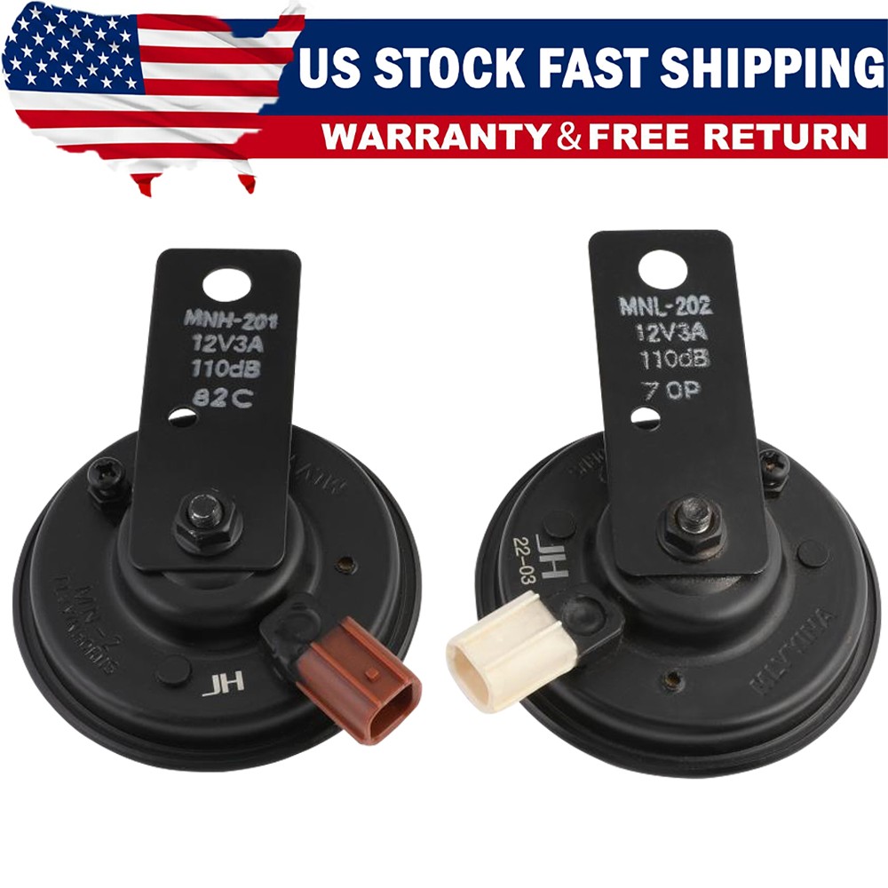 Car High &Low Horn For Honda Accord Fit Odyysey City CRV Civic Crosstour Pilot