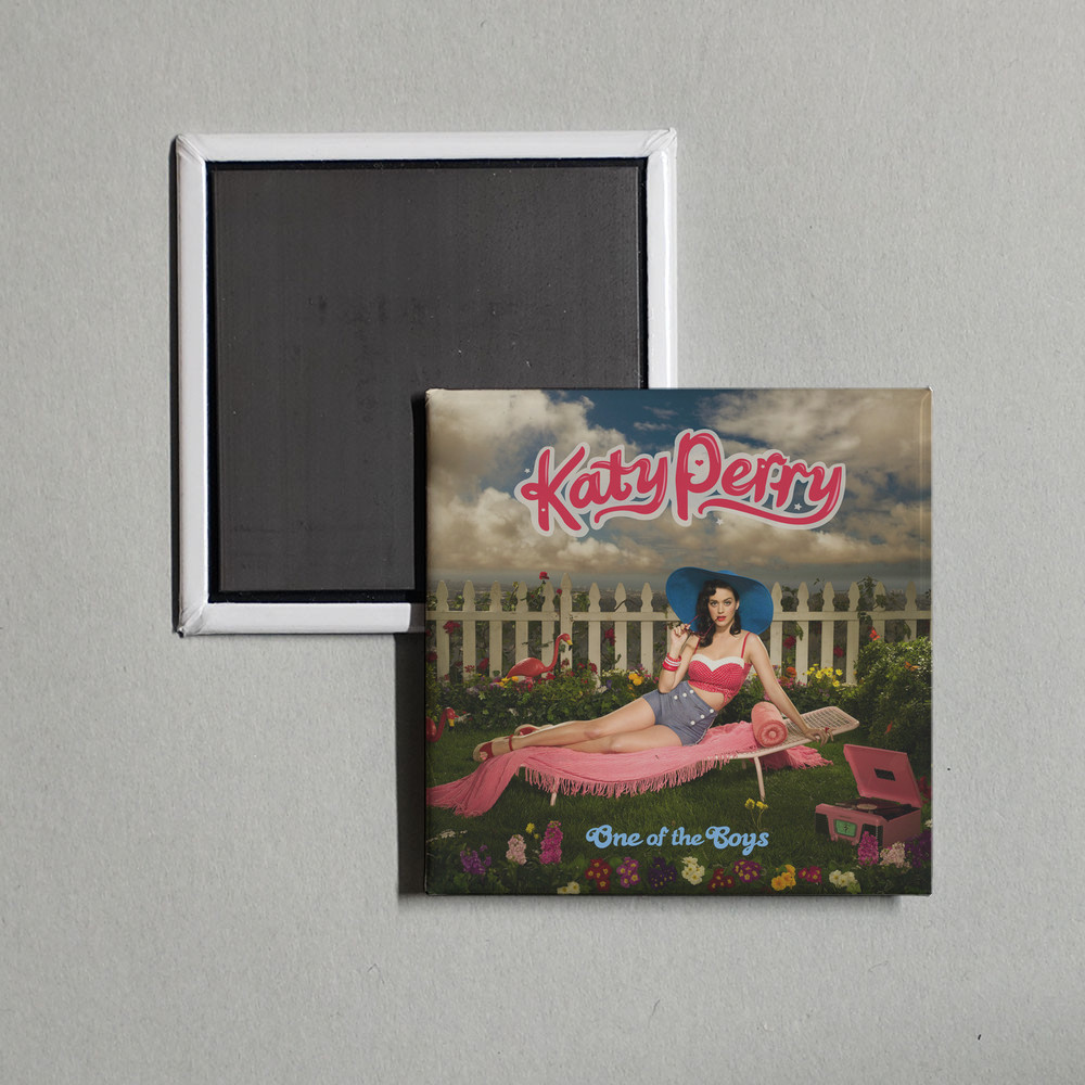 Katy Perry - One Of The Boys Album Cover Locker Fridge Magnet