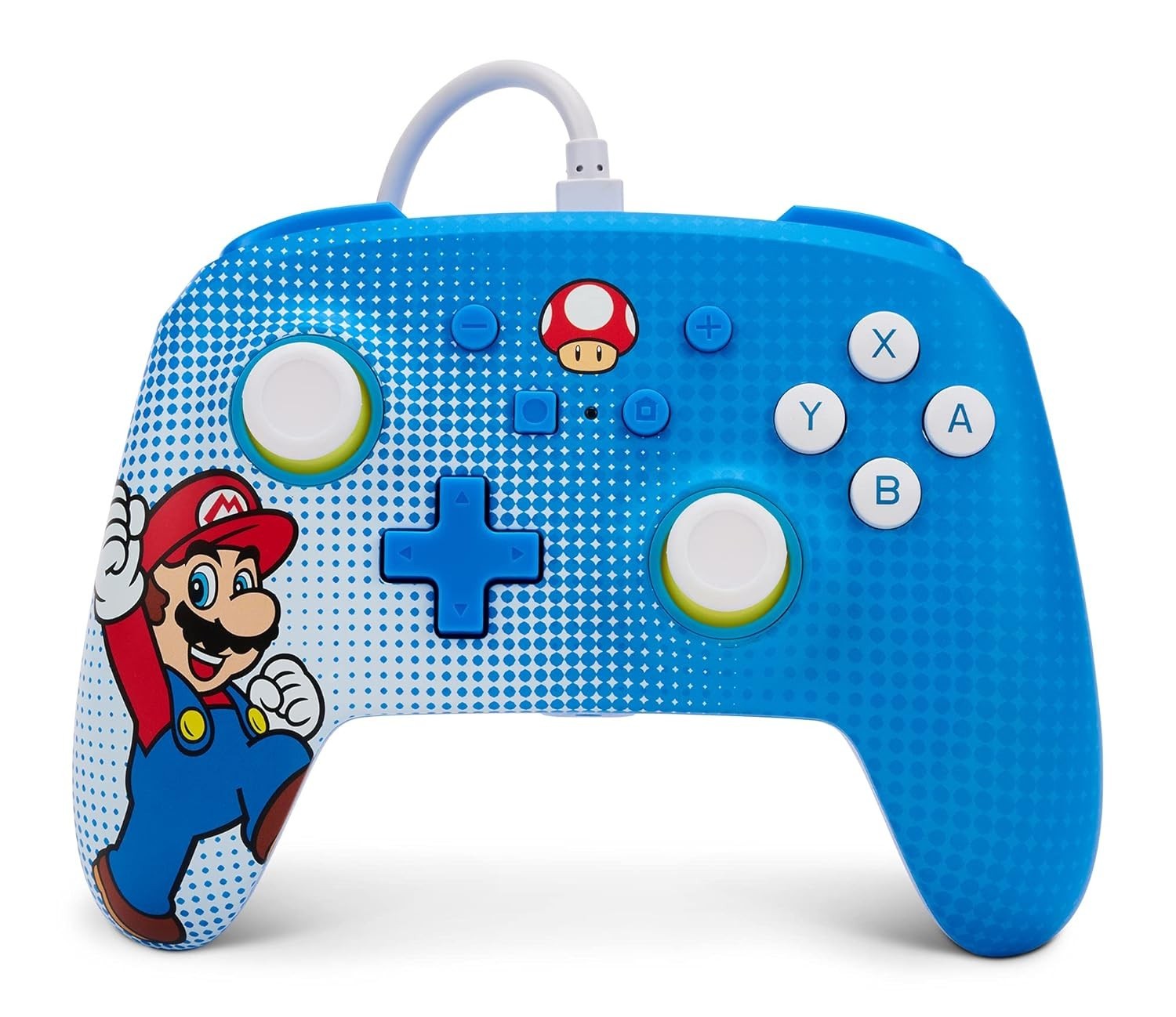 PowerA Enhanced Wired Controller for Nintendo Switch – Mario Pop Art – NEW