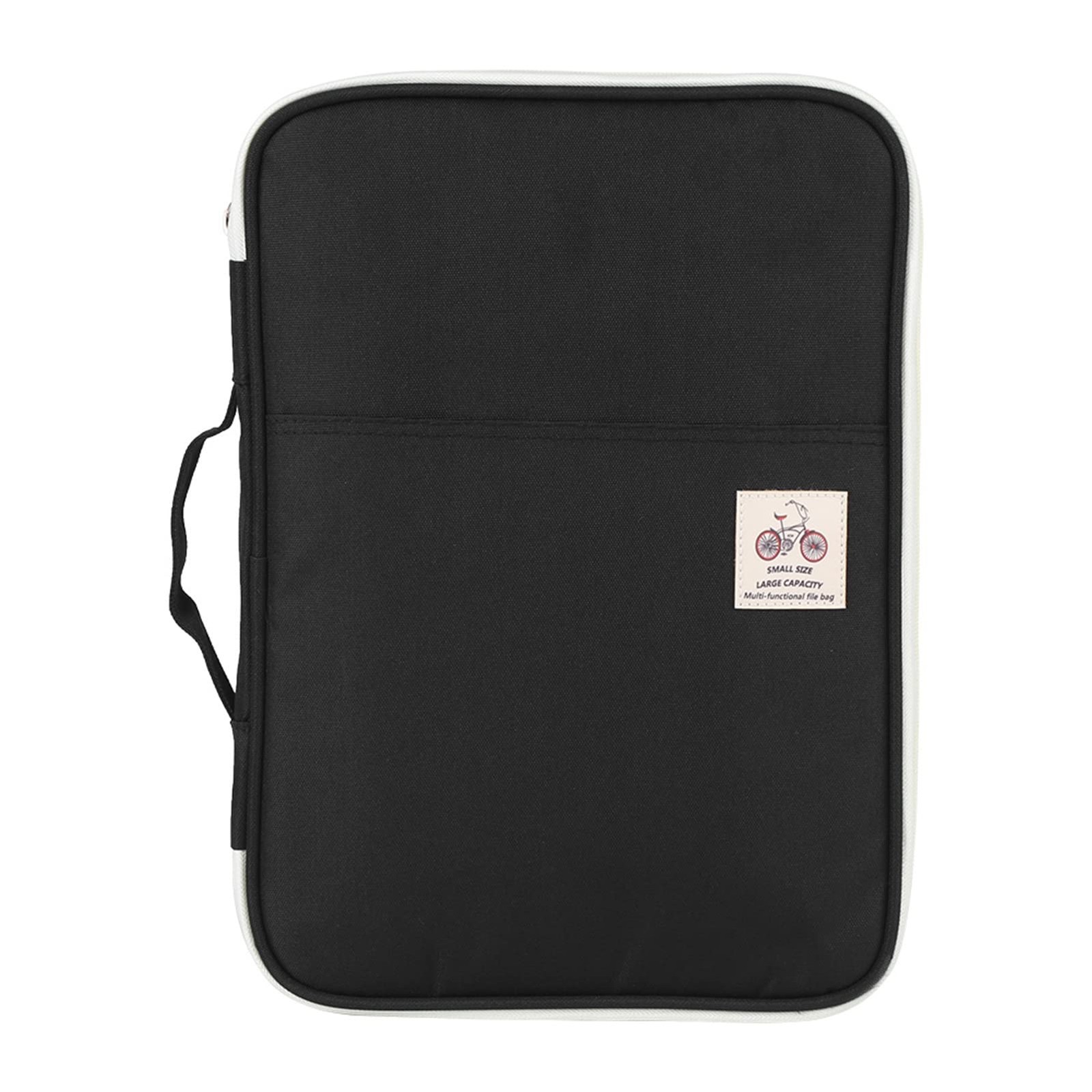 A4 Document Bag File Folder,5Colors A4 Document Bag File Folder Portfolio Org...