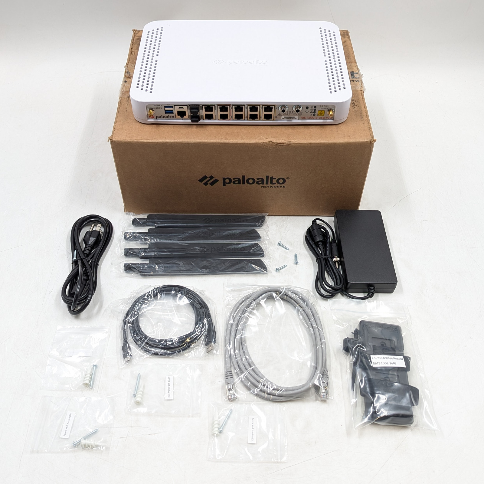 Palo Alto 1200-S Next Gen Firewall (PAN-ION-1200-S-C5G-WW) White