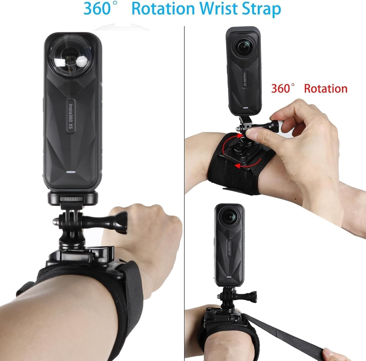 Accessories Kit for Insta360 One X5/X4/X3/X2/X, One R, X and Gopro Hero 9,New Qu