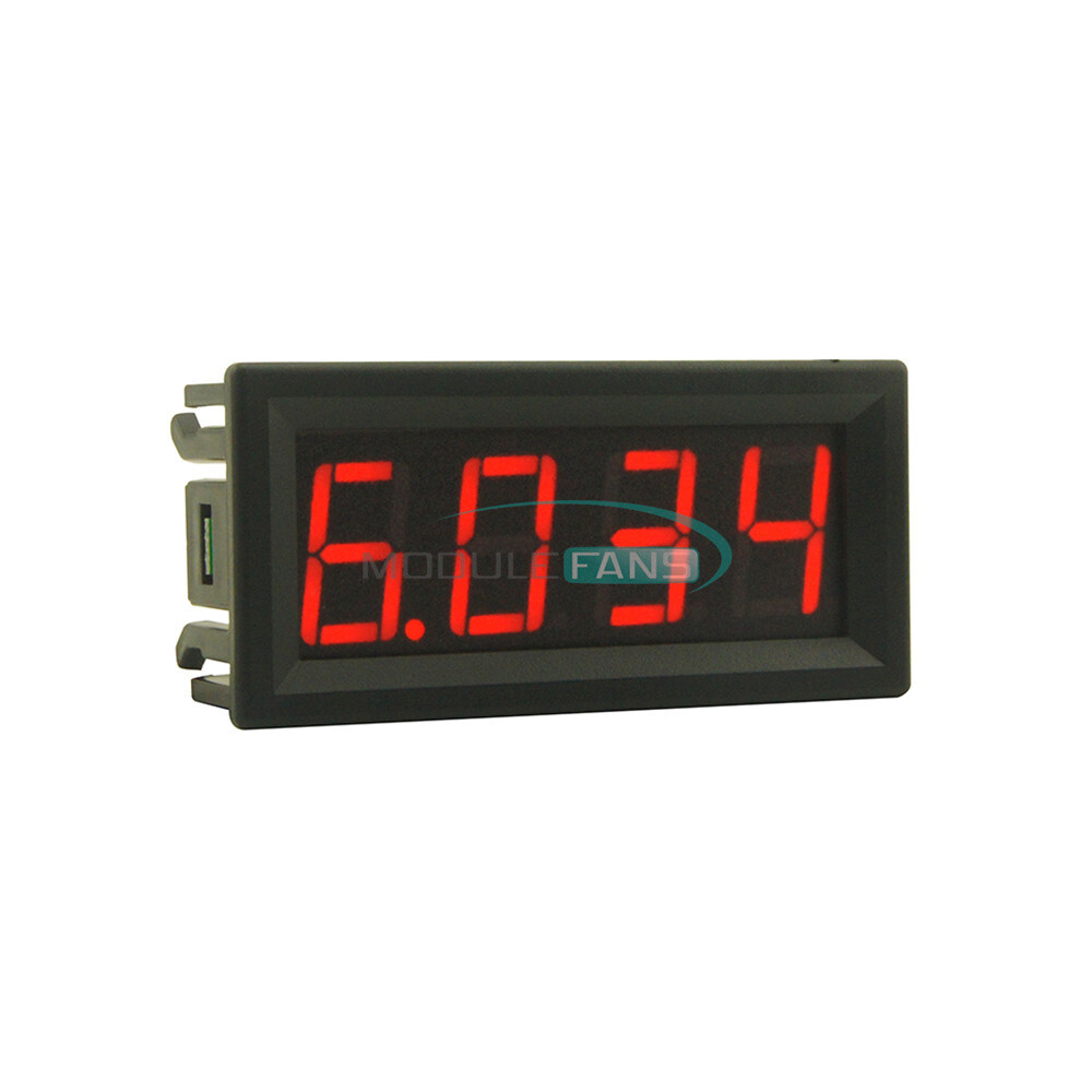 0.56” LED Mini Digital Voltmeter Voltage Meter Volt Panel Tester 4Bits 0-10A NEW