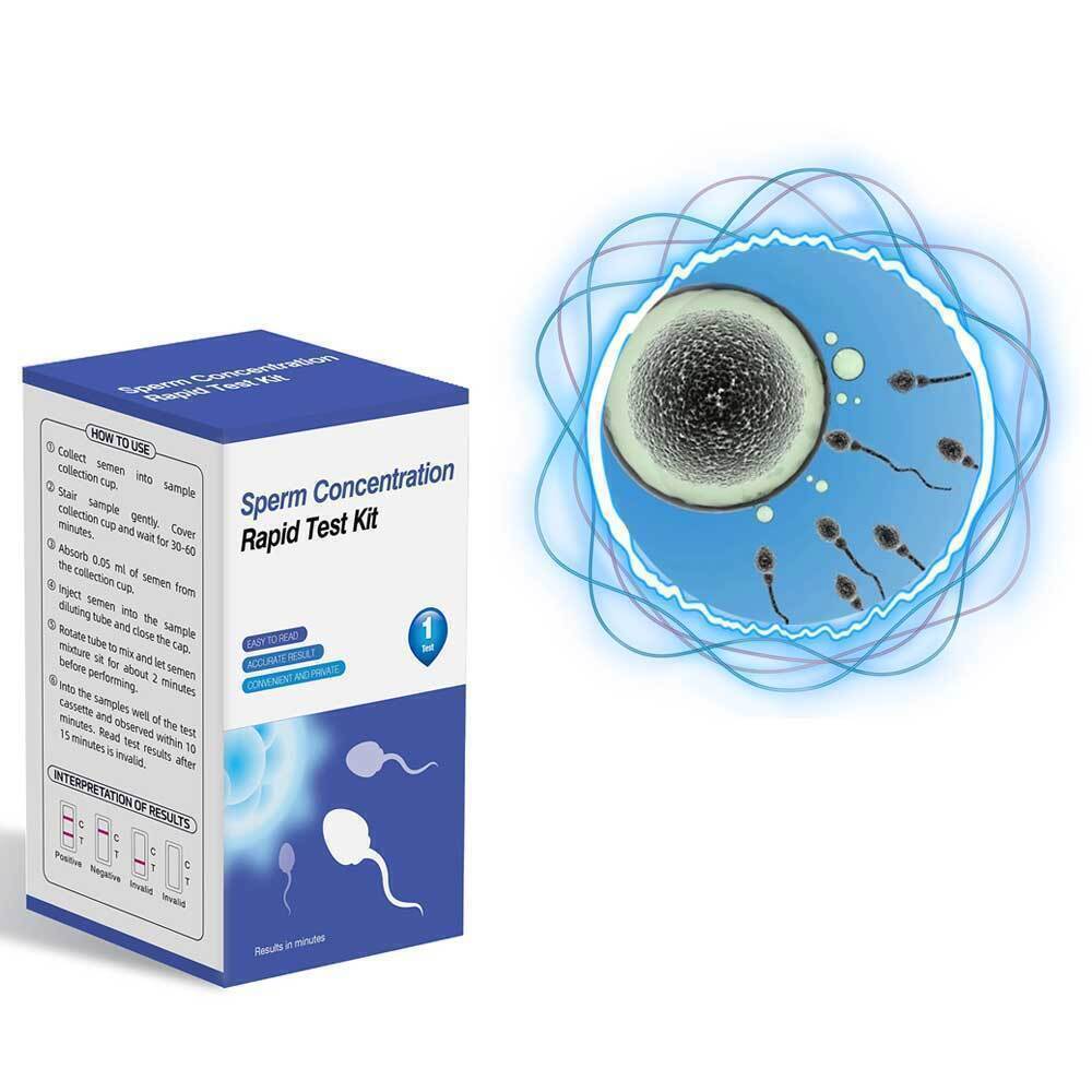 1Set Man Male Sperm Concentration Rapid Test Kit Sperm Motility Detection