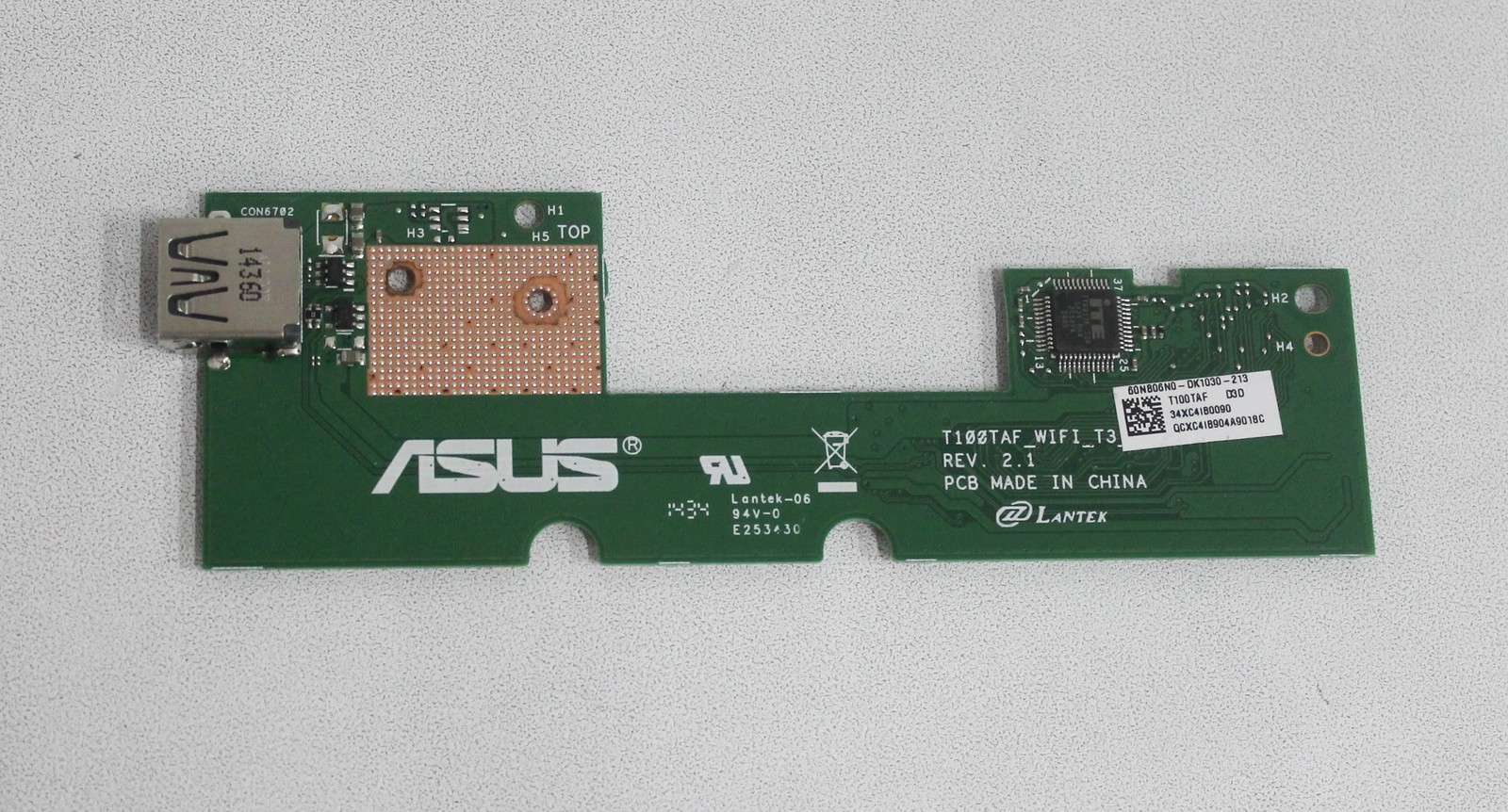 60NB06N0-DK1030 ASUS T100TAF USB DOCKING BOARD "GRADE A"
