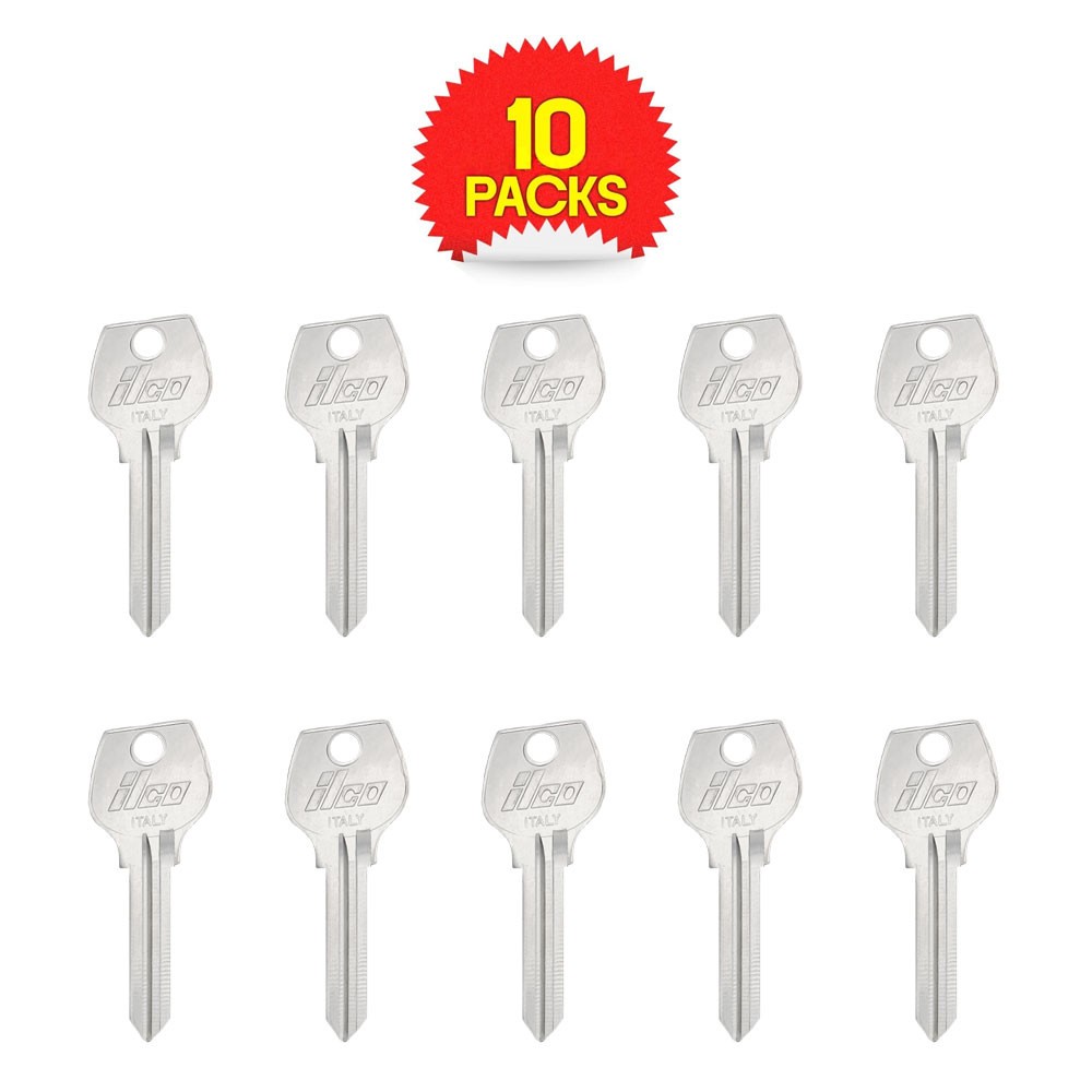 MZ7 Key Blank Nickel