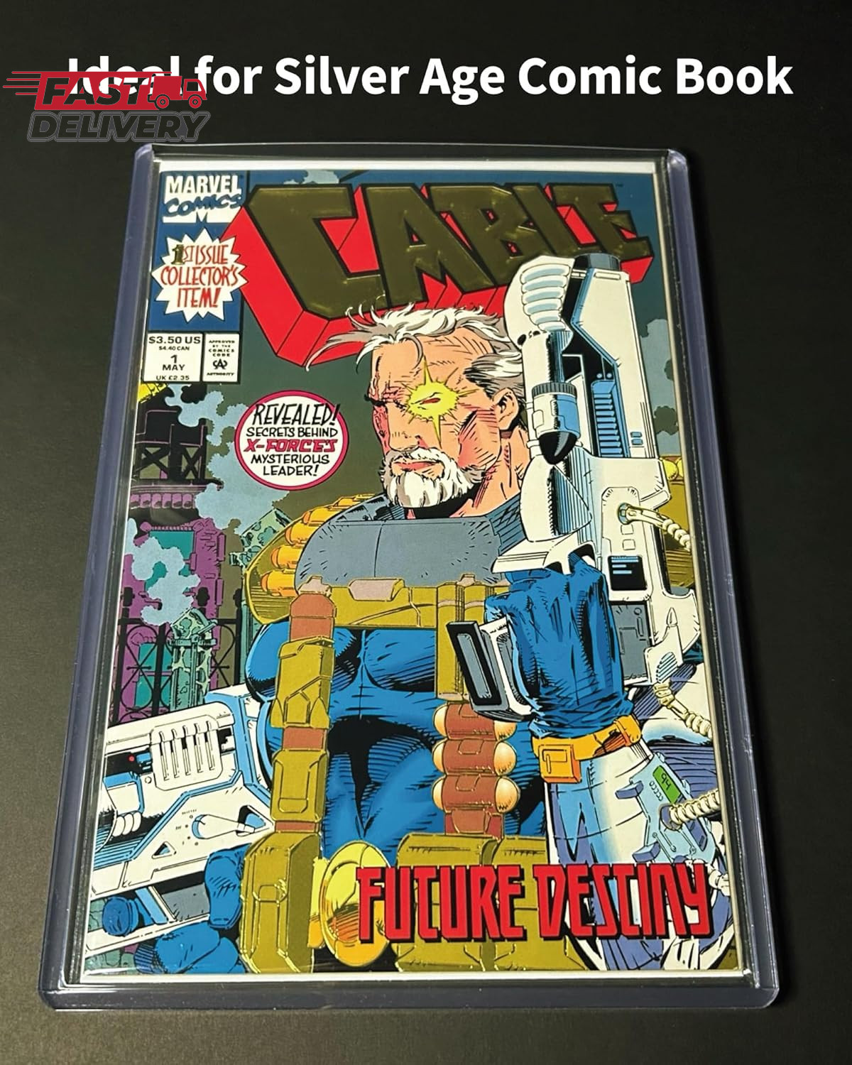 Comic Book Top Loaders - Protector Hard Case Sleeve, Toploader Holder for Silver