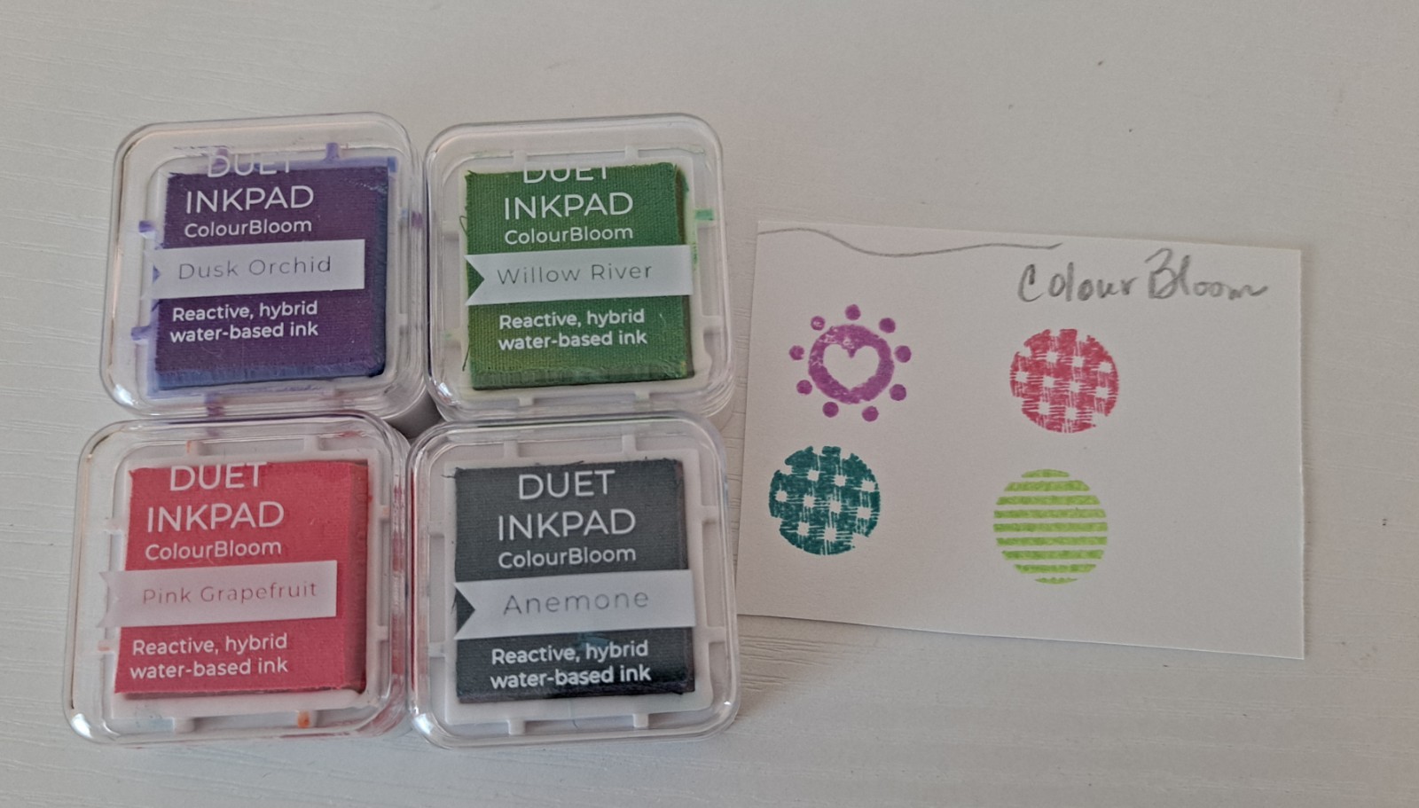 Colour Bloom Duet Ink pad Cubes - Set Of 4