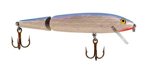 Rebel Jointed 5/16 oz Minnow Fishing Lure - Silver/Blue