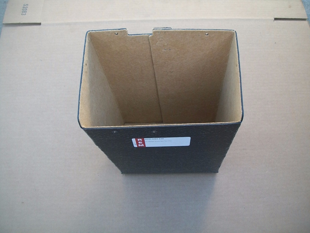 1937 Dodge D5 GLOVE BOX LINER New USA Reproduction