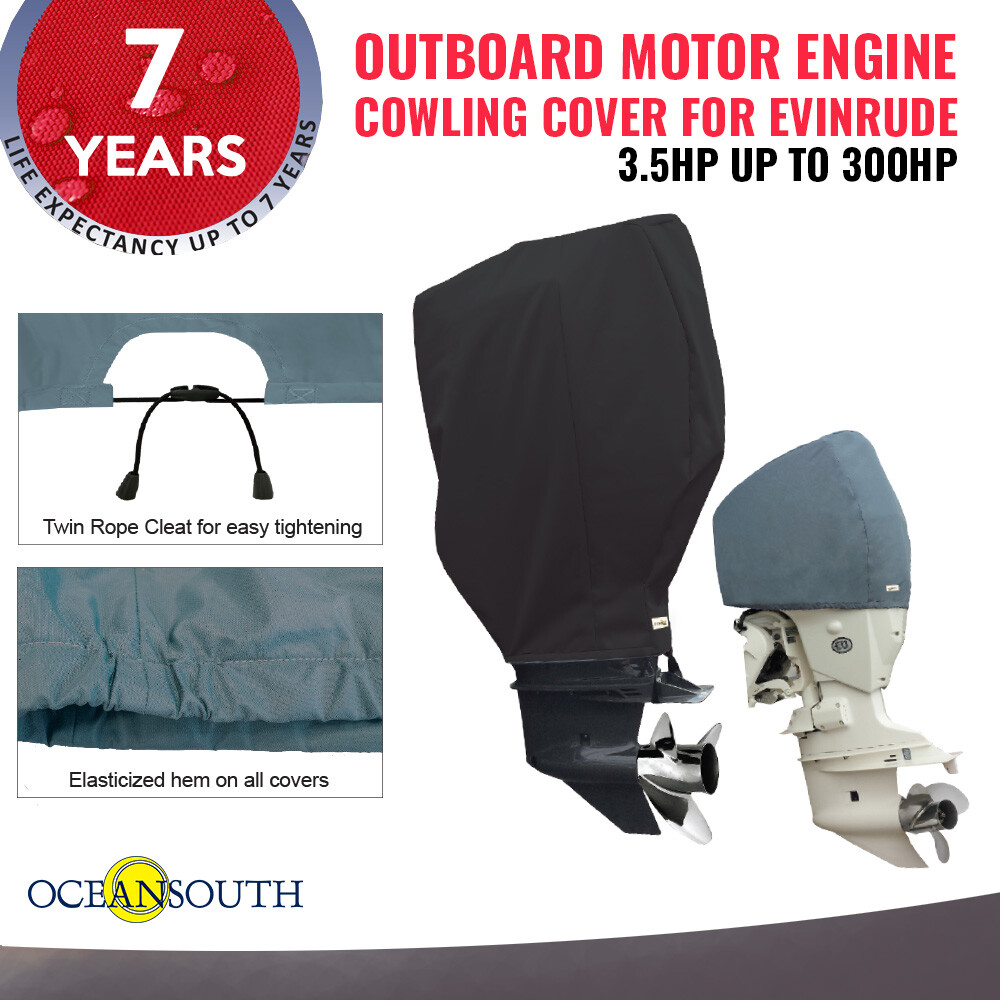 Oceansouth Outboard Motor Engine Cowling Cover for Evinrude