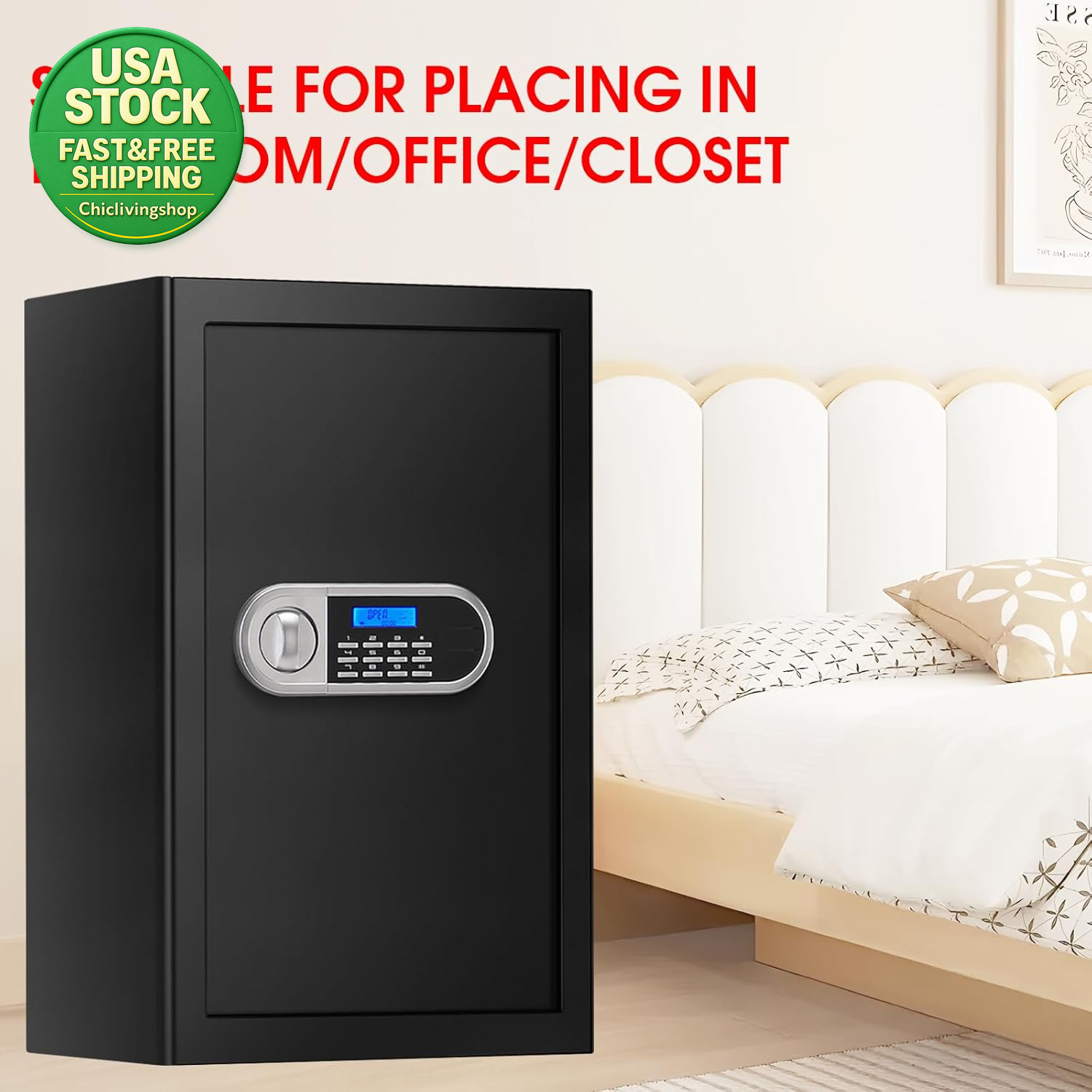 5.2 Cuft Fireproof Water Resistant Anti-Theft Digital Security Safe Box