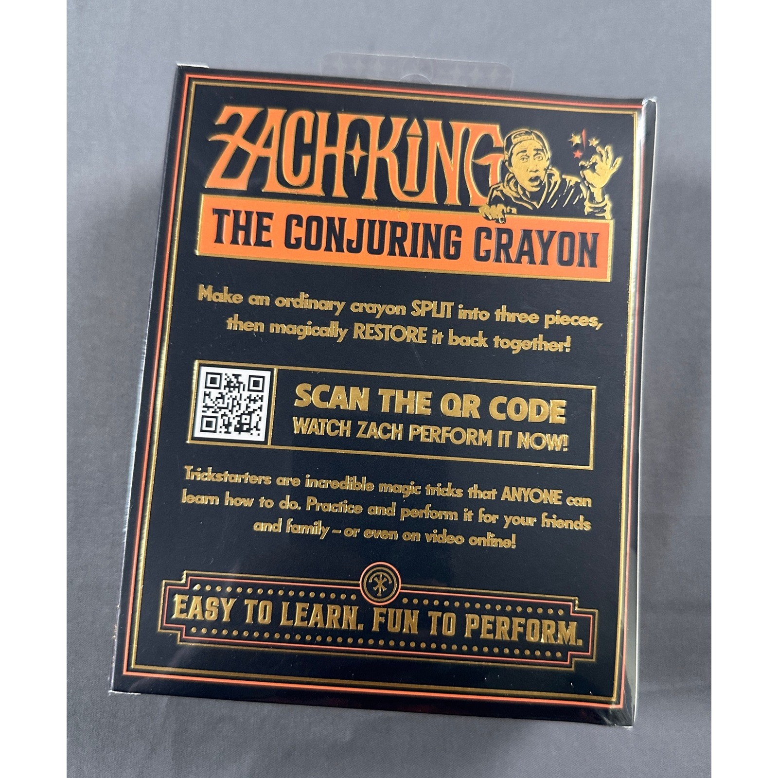 Zach King Trickstarters Magic Set Flash Cash Conjuring Crayon Vanishing Car