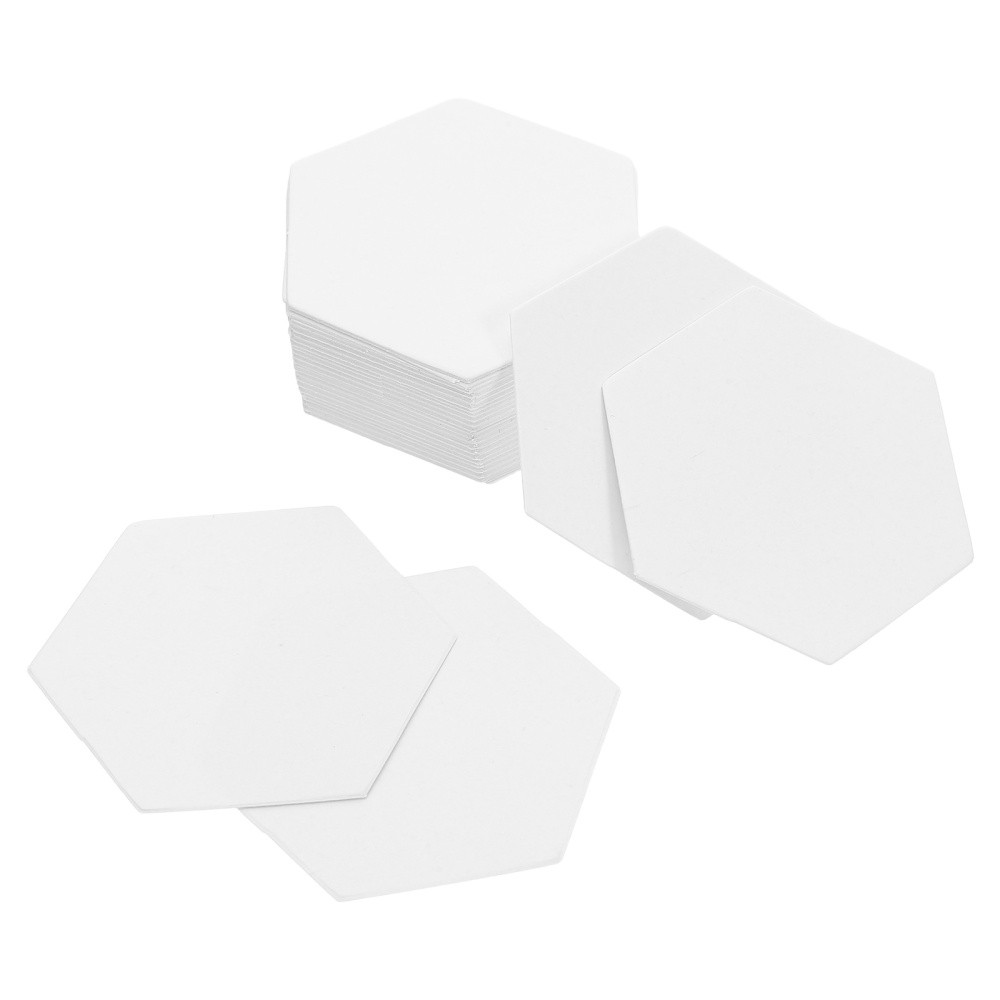 500 Pcs Paper Piecing Templates Hexagon Shapes for DIY Quilting Crafts