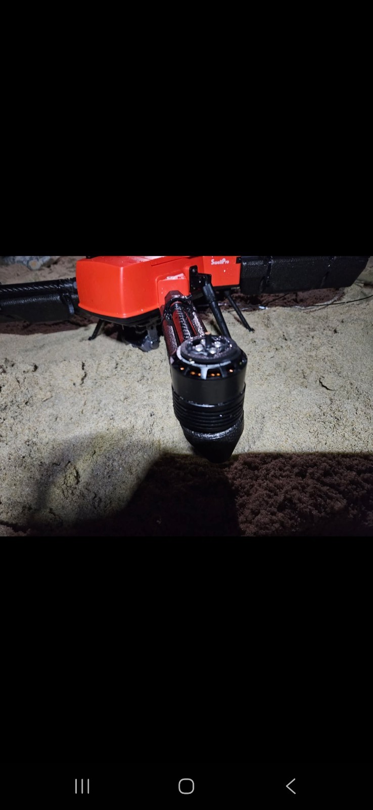 Swellpro Upgraded Aluminum Mounts