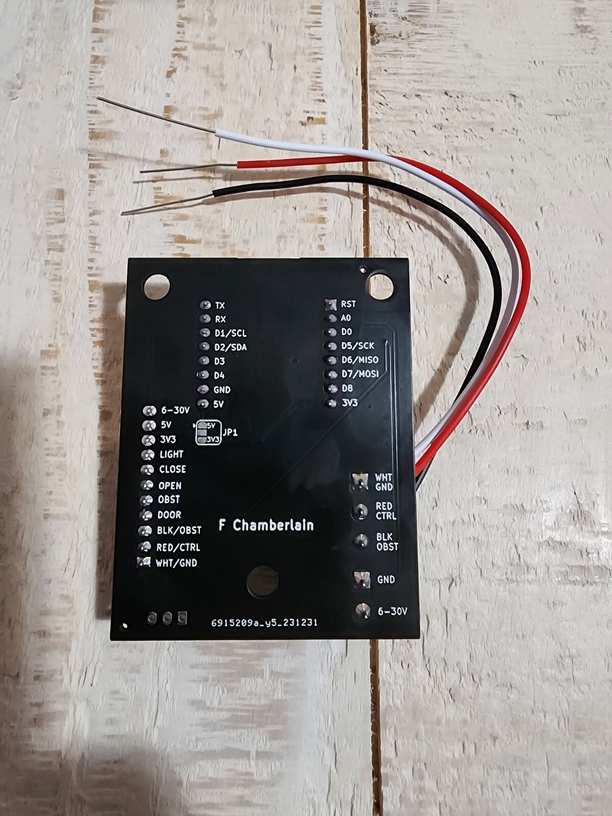 Ratgdo alternative v2.50 w/o transformer Chamberlain - Home Assistant- Home Kit
