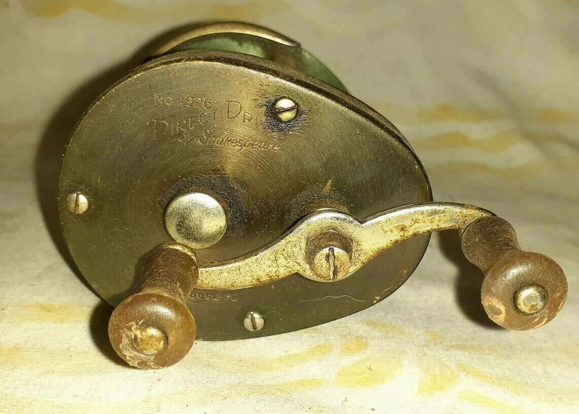 Vintage Shakespeare Direct Drive Model FK No.1926 Fishing Reel great condition