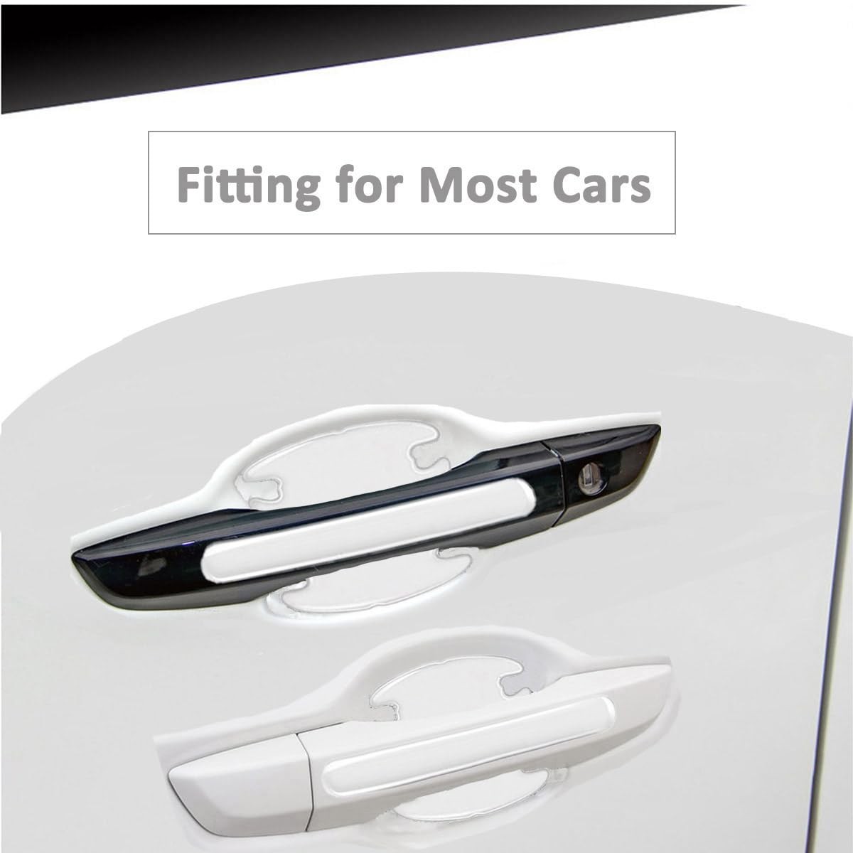 14 PCS Car Door Handle Scratch Protector,Universal Waterproof Transparency14