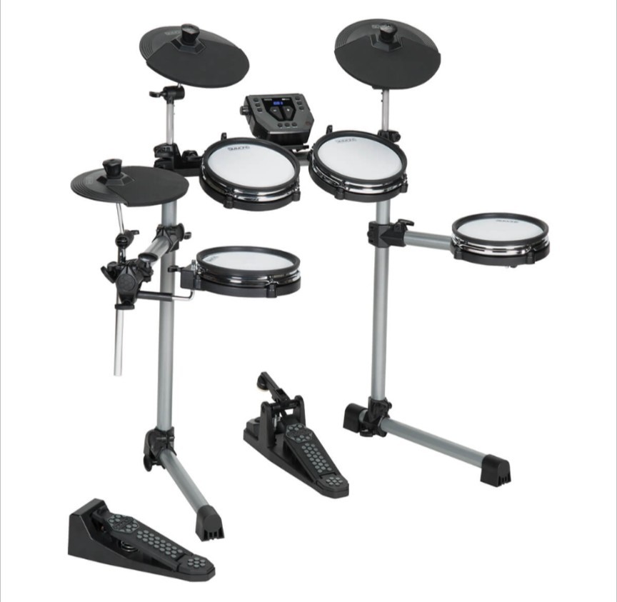 Simmons SD350 Complete Electronic Drum Kit Works as Designed W/Stool Plug & Play