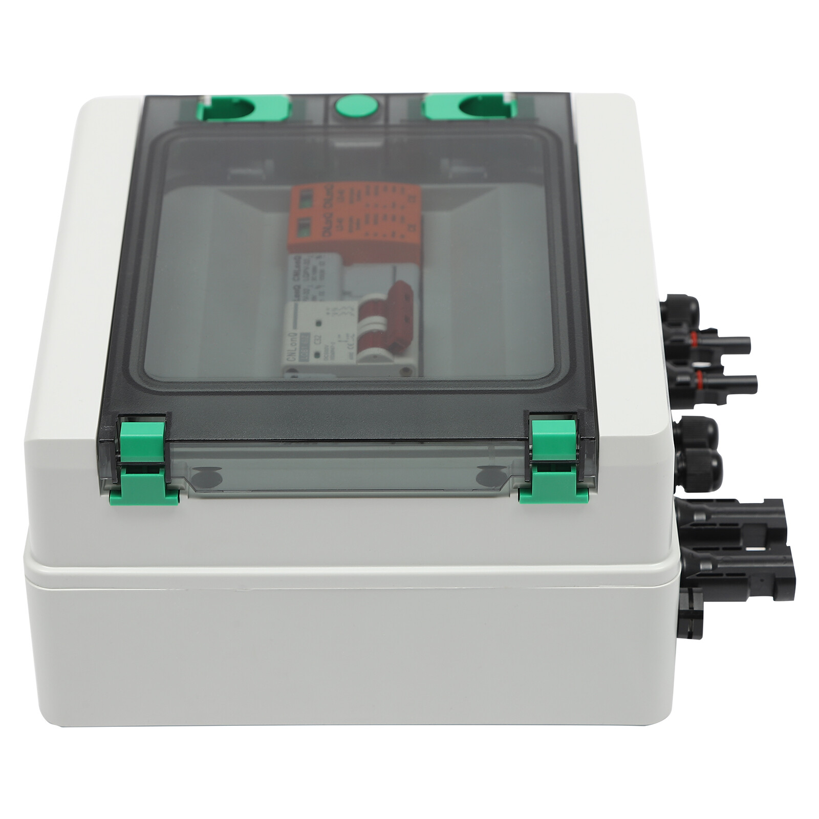 Solar Combiner Junction Box Switch DC500V 2-String 32A Circuit Breaker Protector