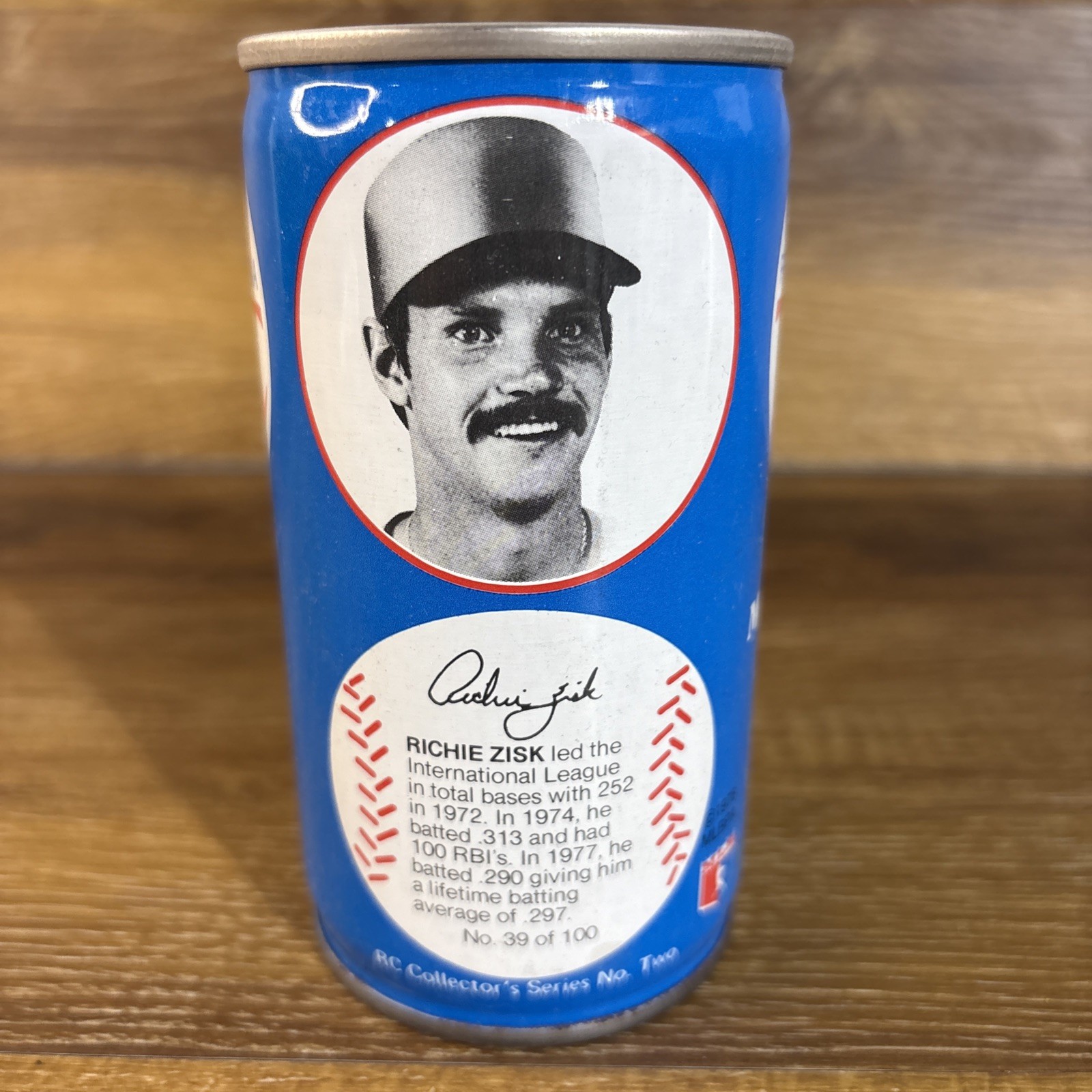 1978 Royal Crown RC Cola Baseball Collectors Series 2 Richie Zisk # 39 OF 100