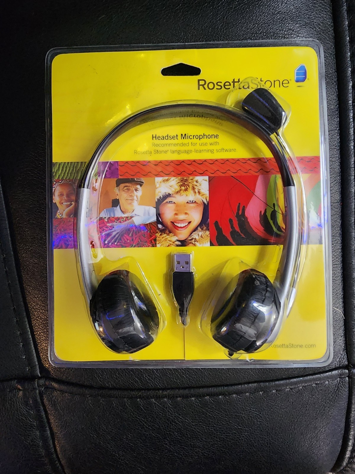 NEW Rosetta Stone Headset Microphone USB For Language Learning Software