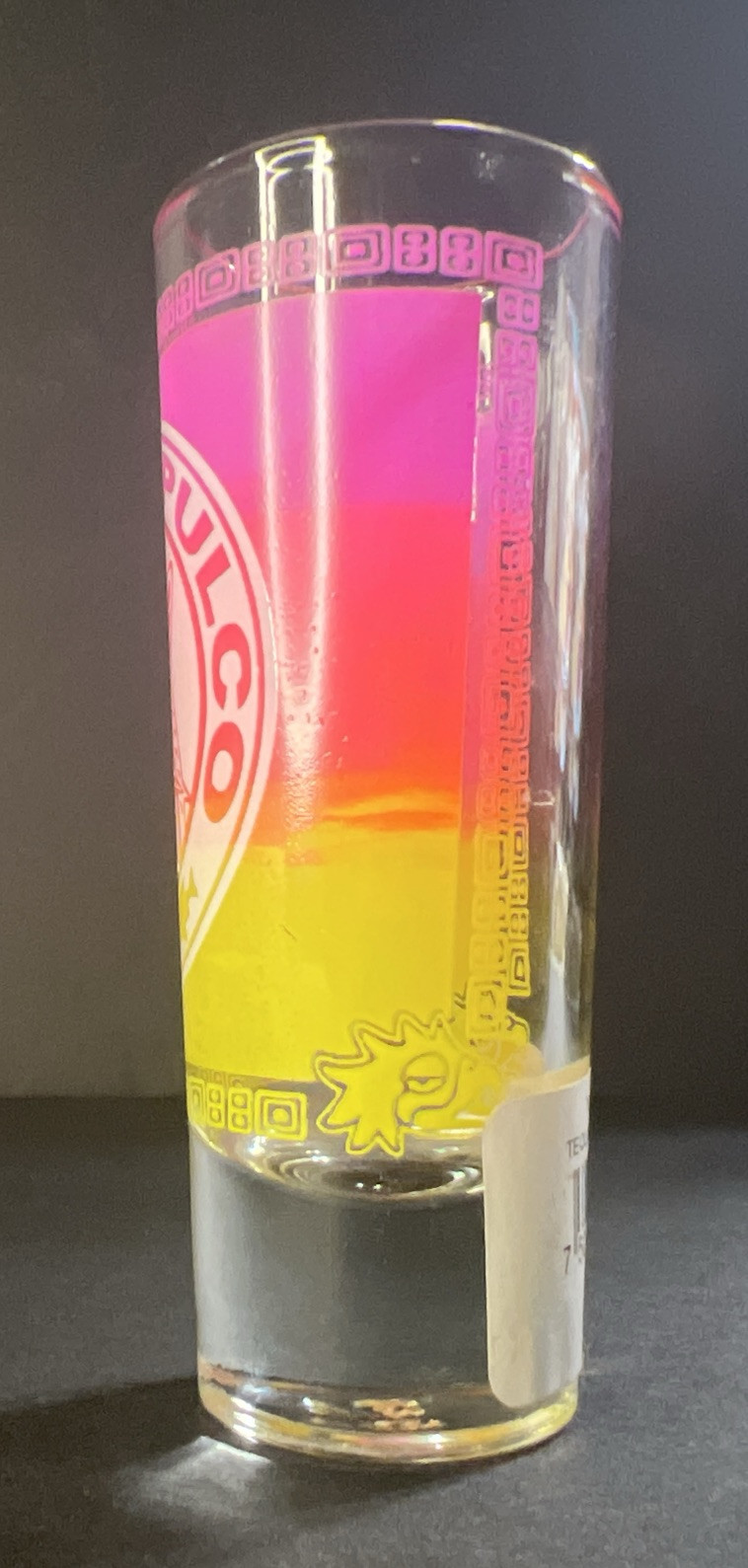 Acapulco Mexico Shot Glass- 4 1/8” Tall