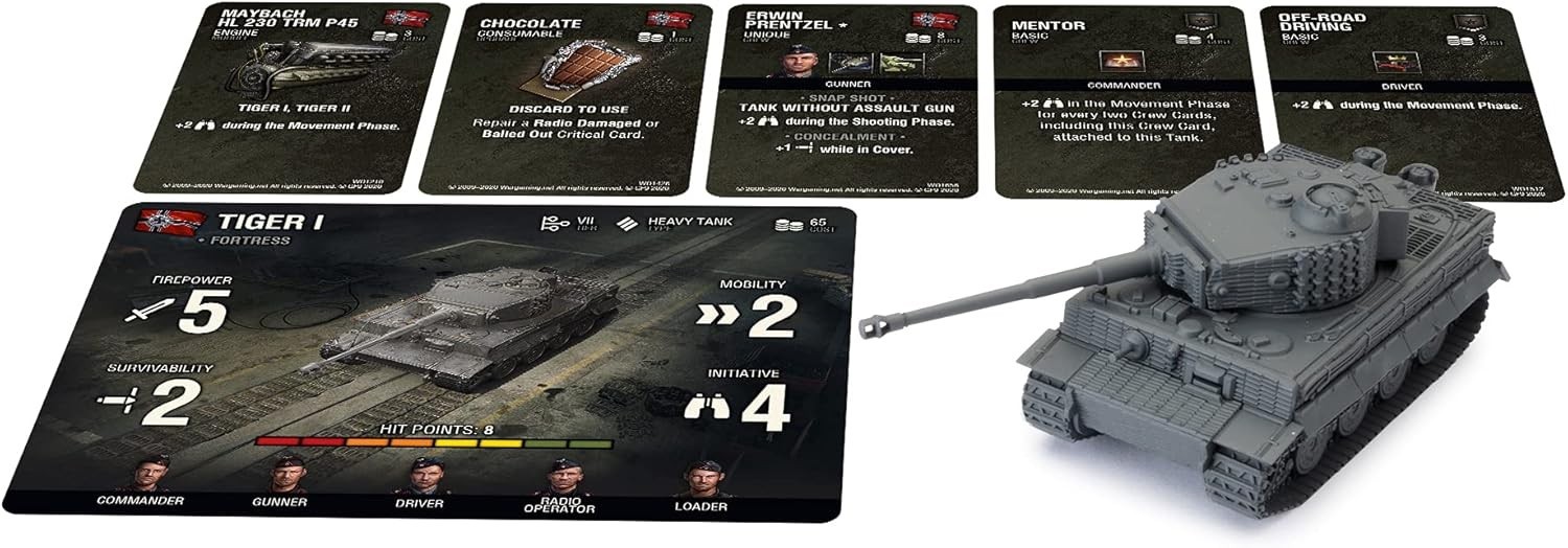 Gale Force Nine Wave 4 Tank - German (Tiger) Tabletop war game
