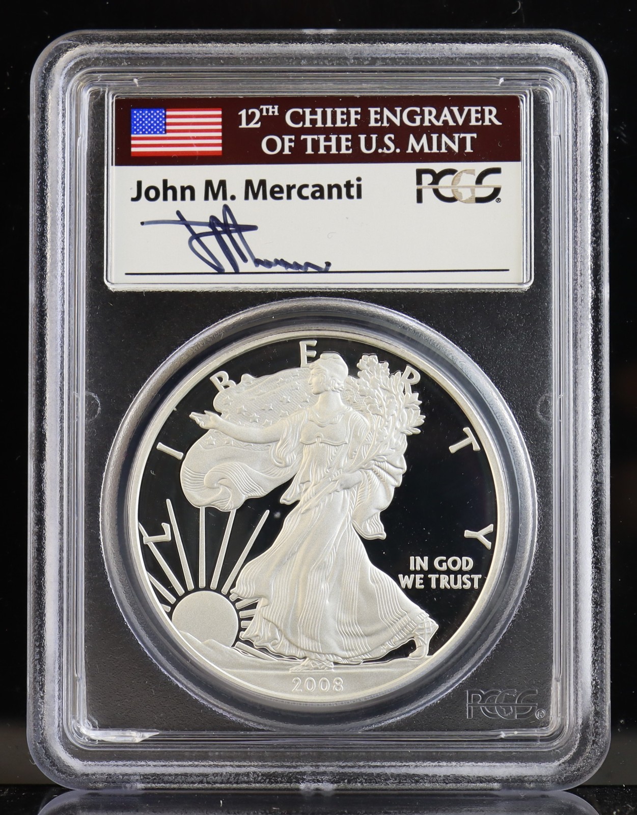 2008-W American Eagle PCGS PR69DCAM
