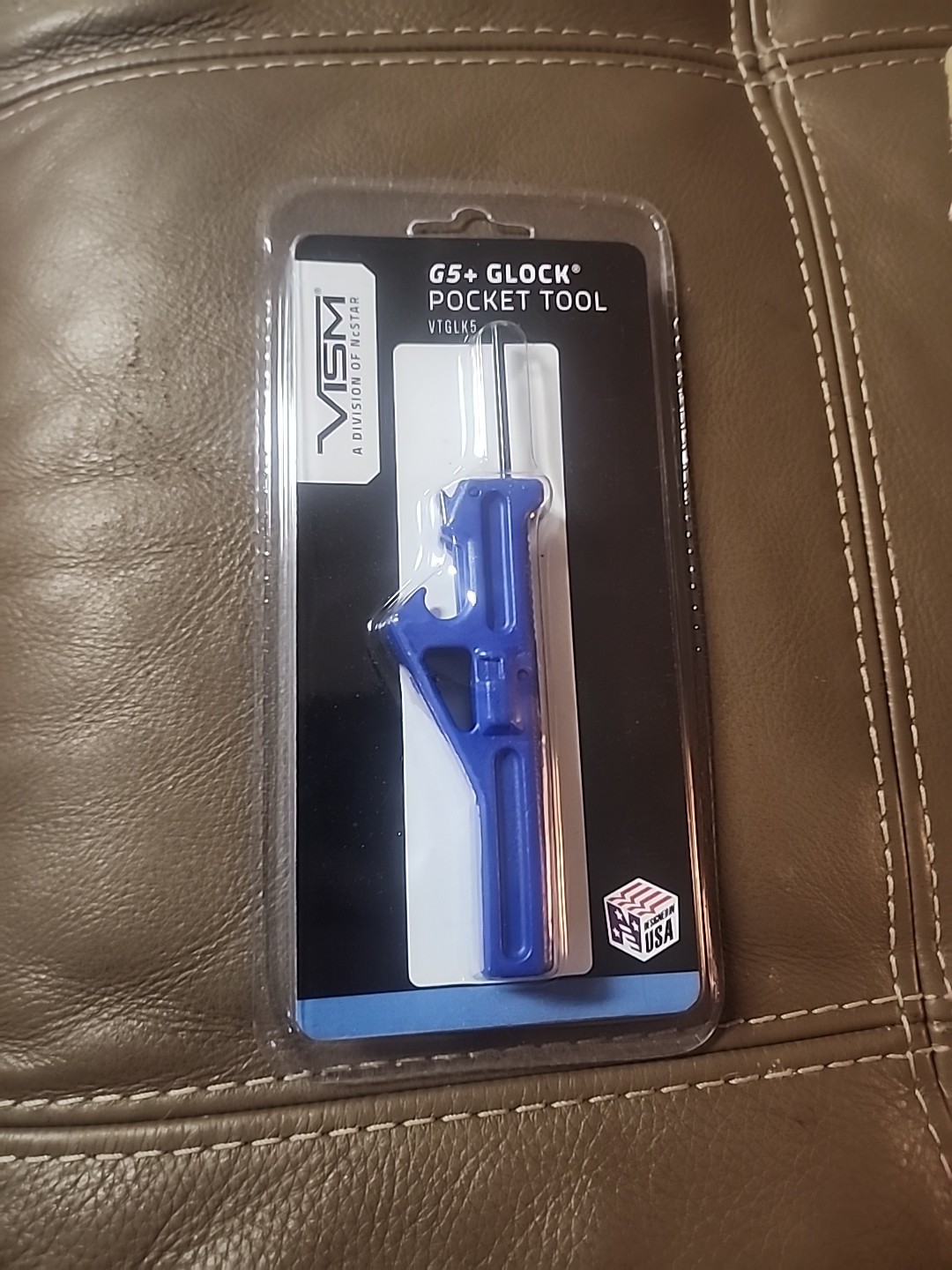 Vism G5 Glock Pocket Tool New In Packaging. Blue Vtglk5