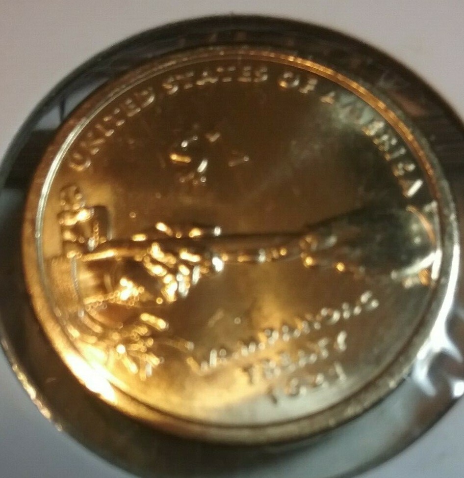 2011 Native American Sacagawea D Dollar - BU - Uncirculated- Wampanoag Treaty